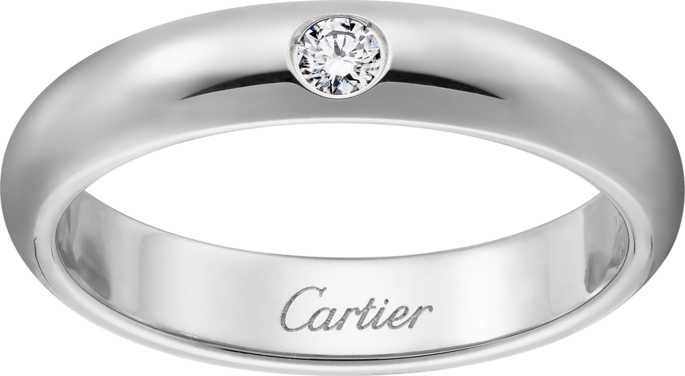 Cartier カルティエ 1895 ウェディング リング ダイヤ 指輪 Cartier Bridal App