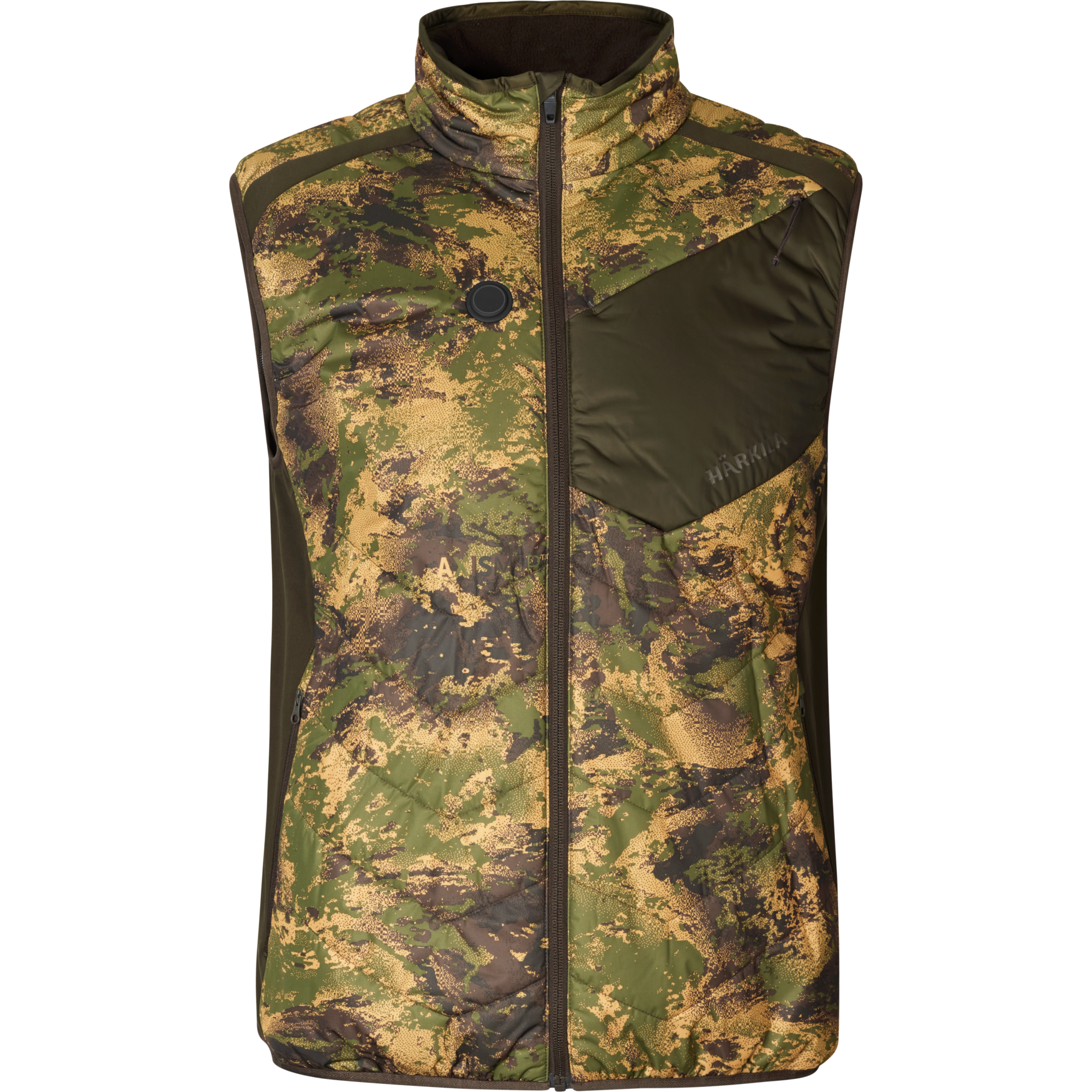 gilets chauffants camouflages
