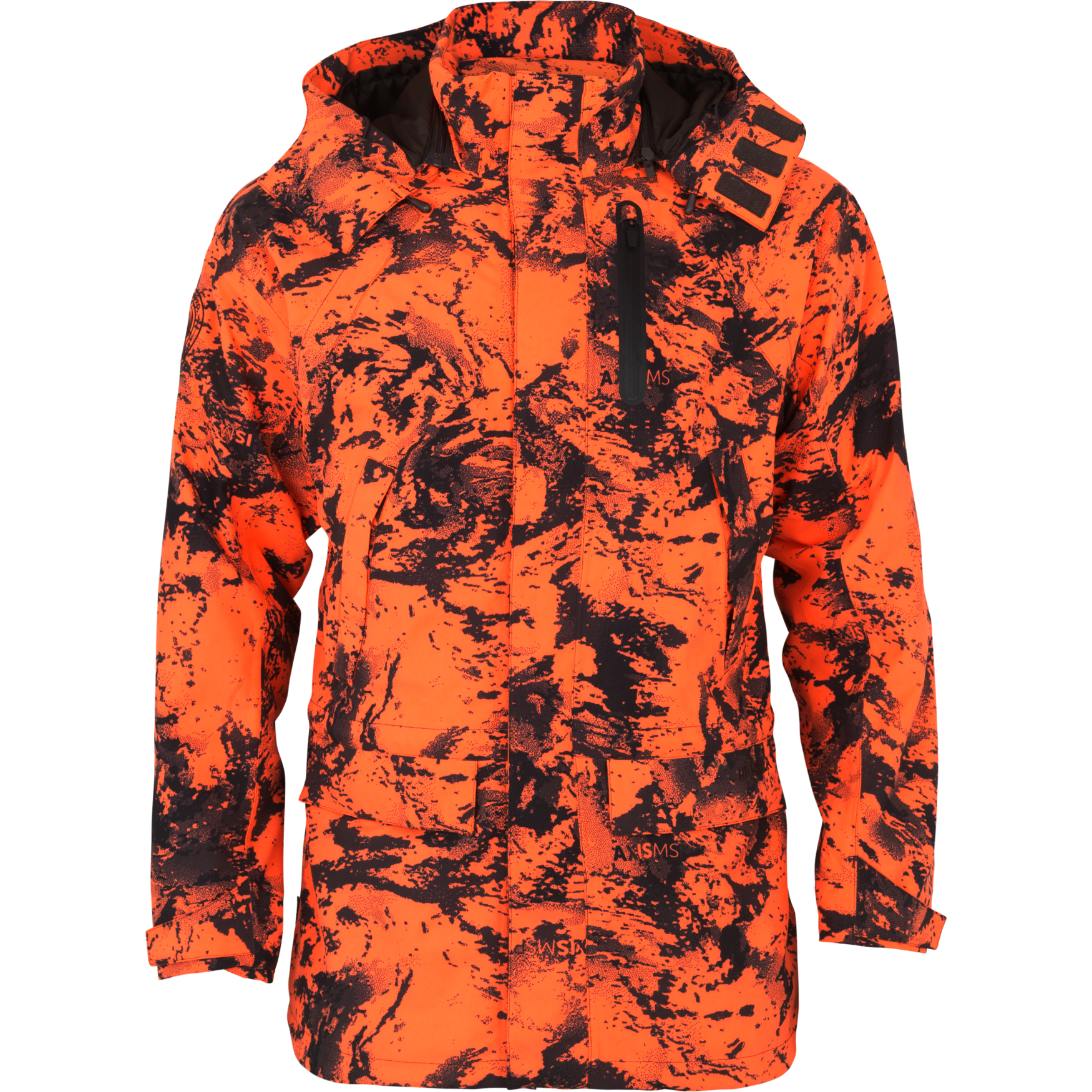 blaze orange insulated hoodie