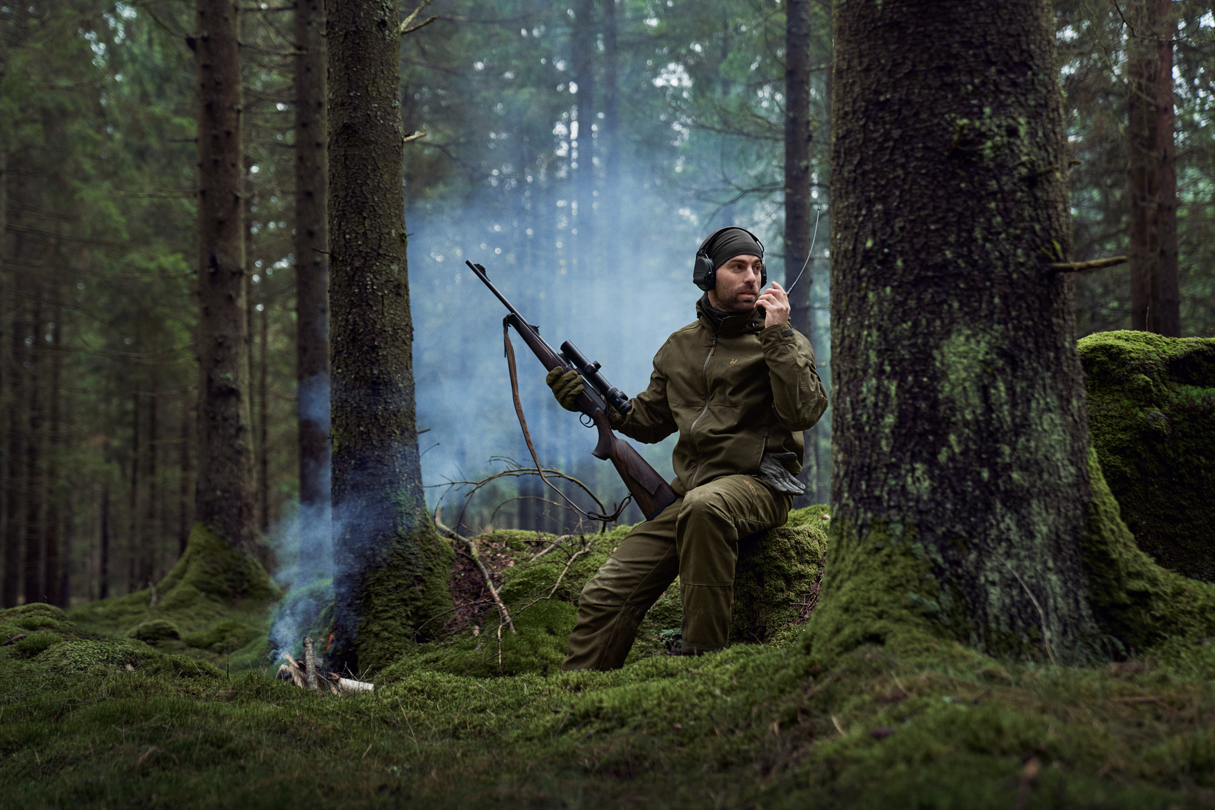 FOURREAU CARABINE AVEC POCHES HARKILA