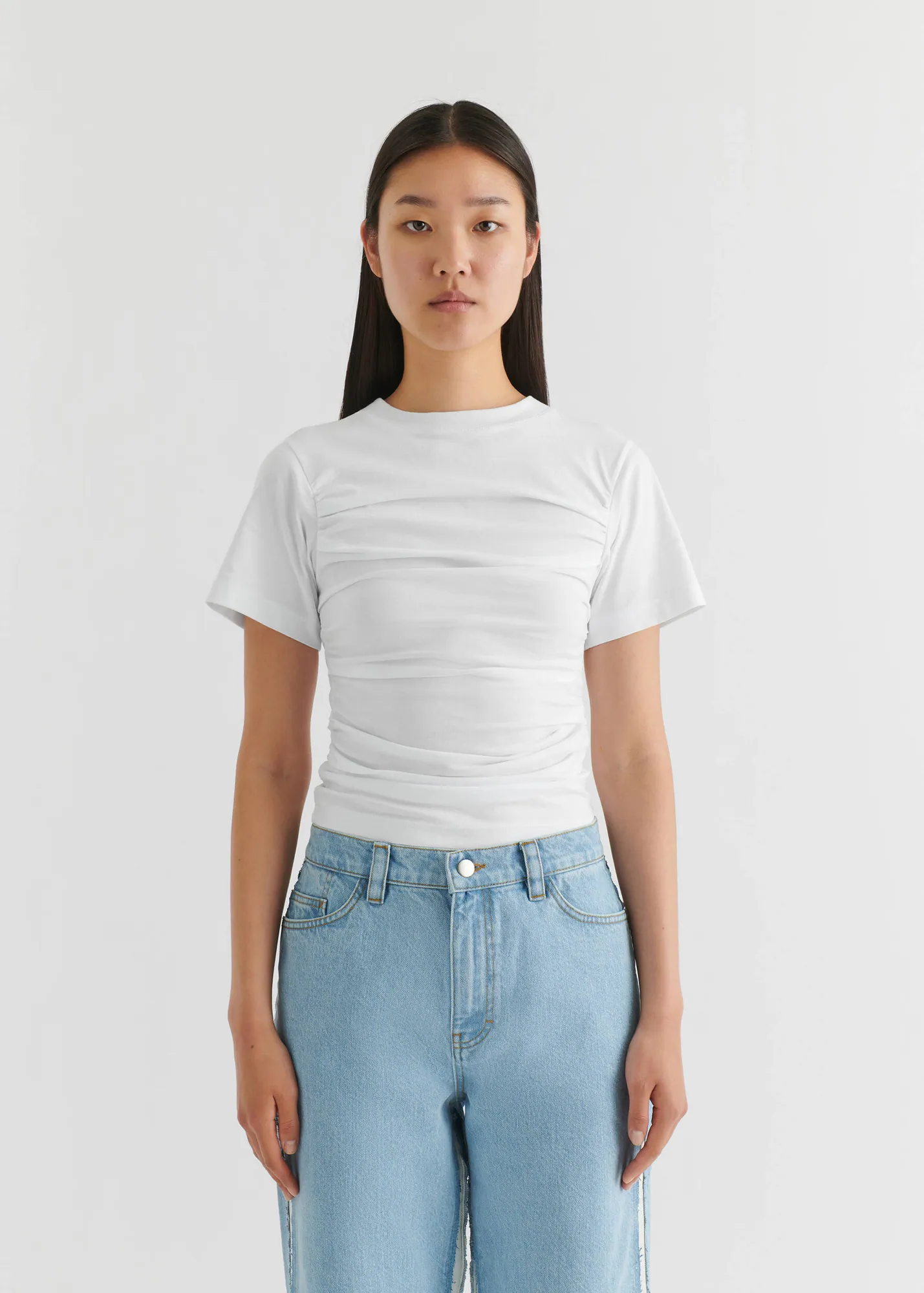 Ria Gathered T-Shirt