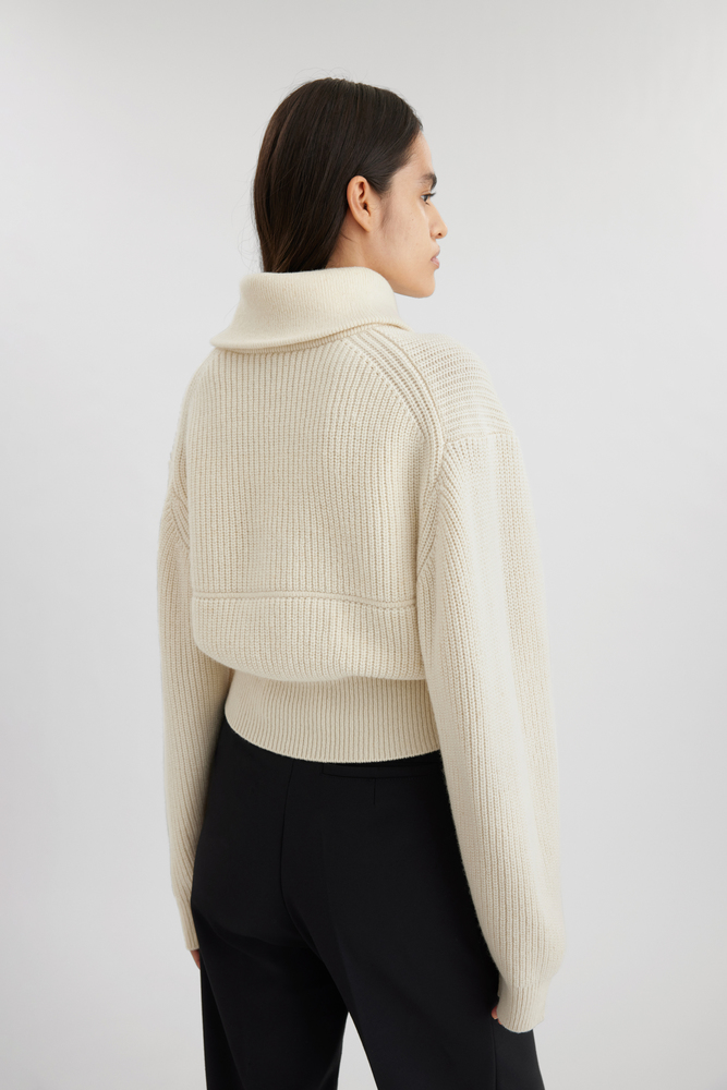 Desert Half Zip Sweater