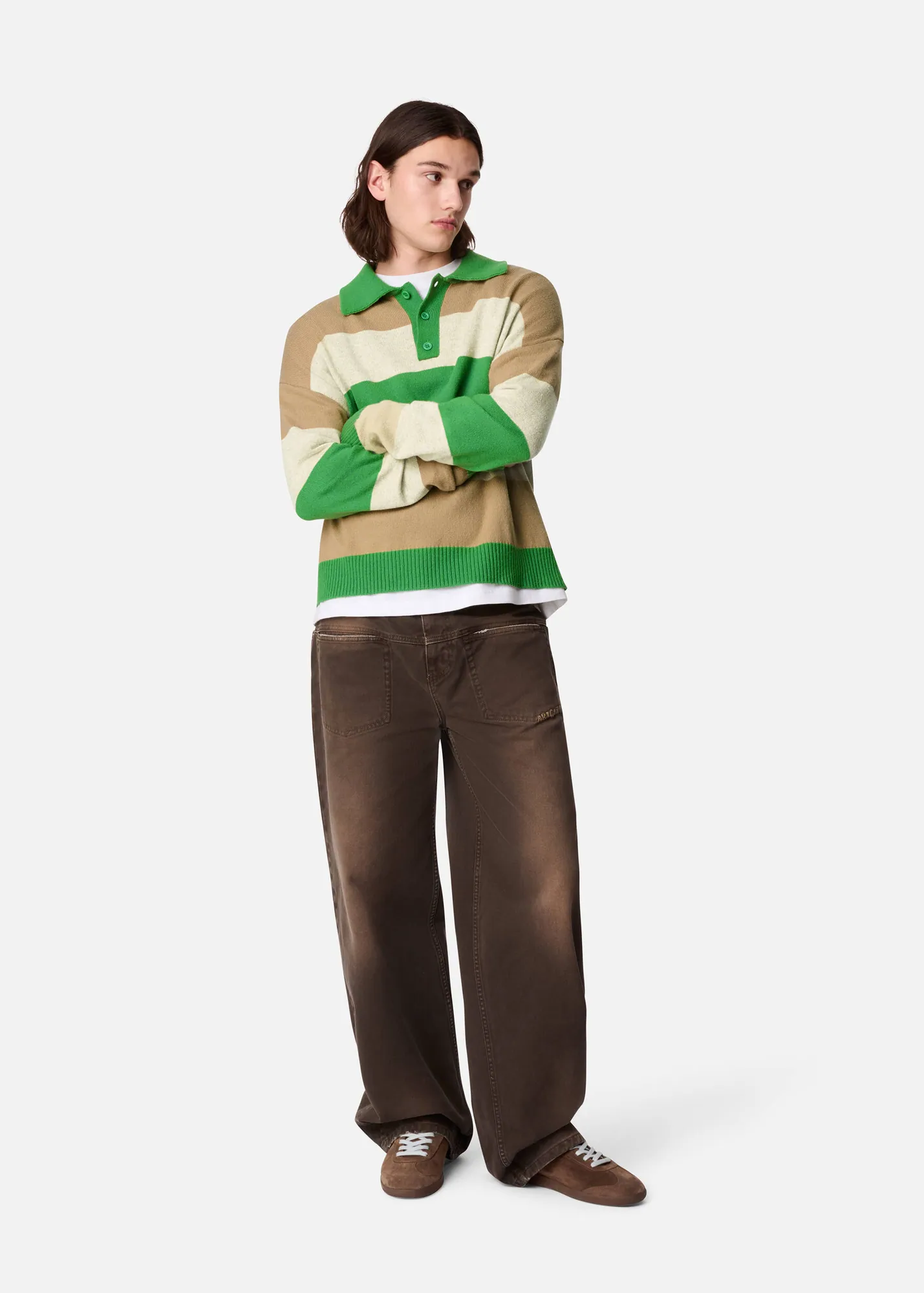 Marine Polo Sweater