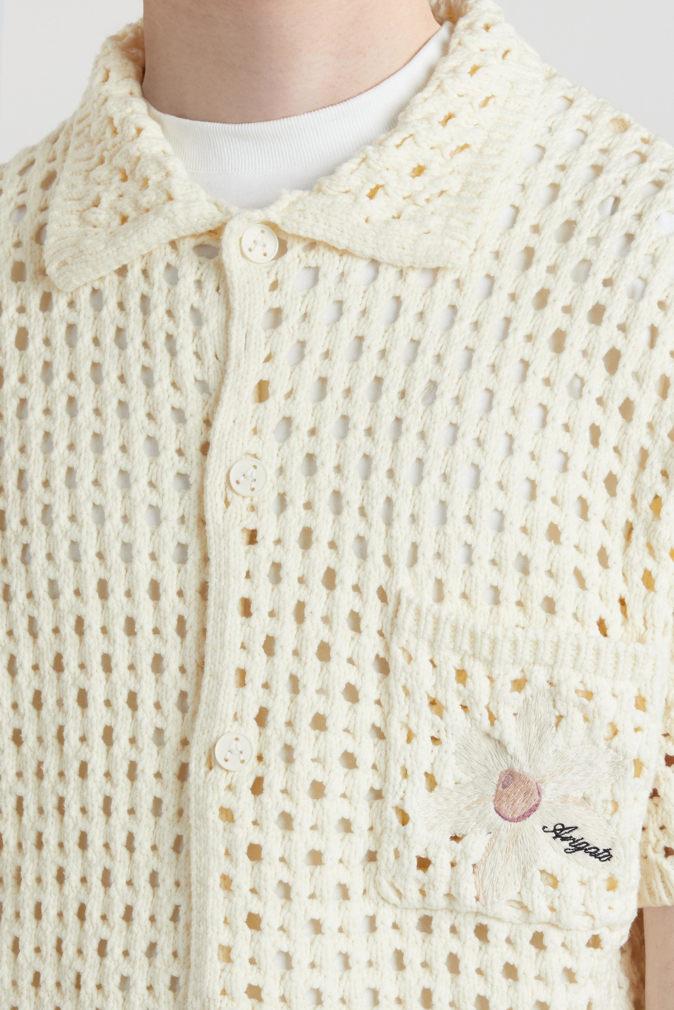 Franco Mesh Knit Shirt