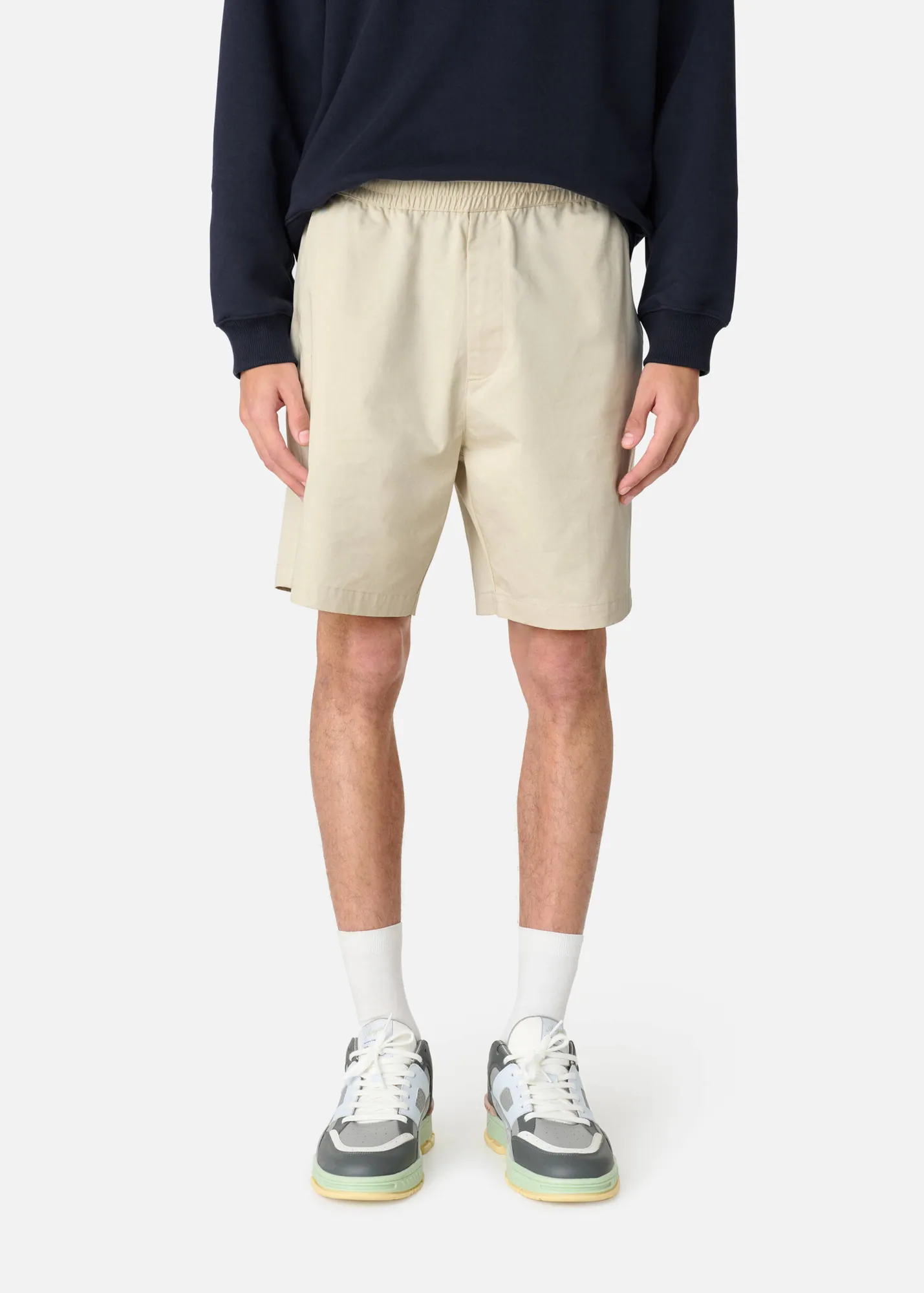 Stitch Embroidered Shorts