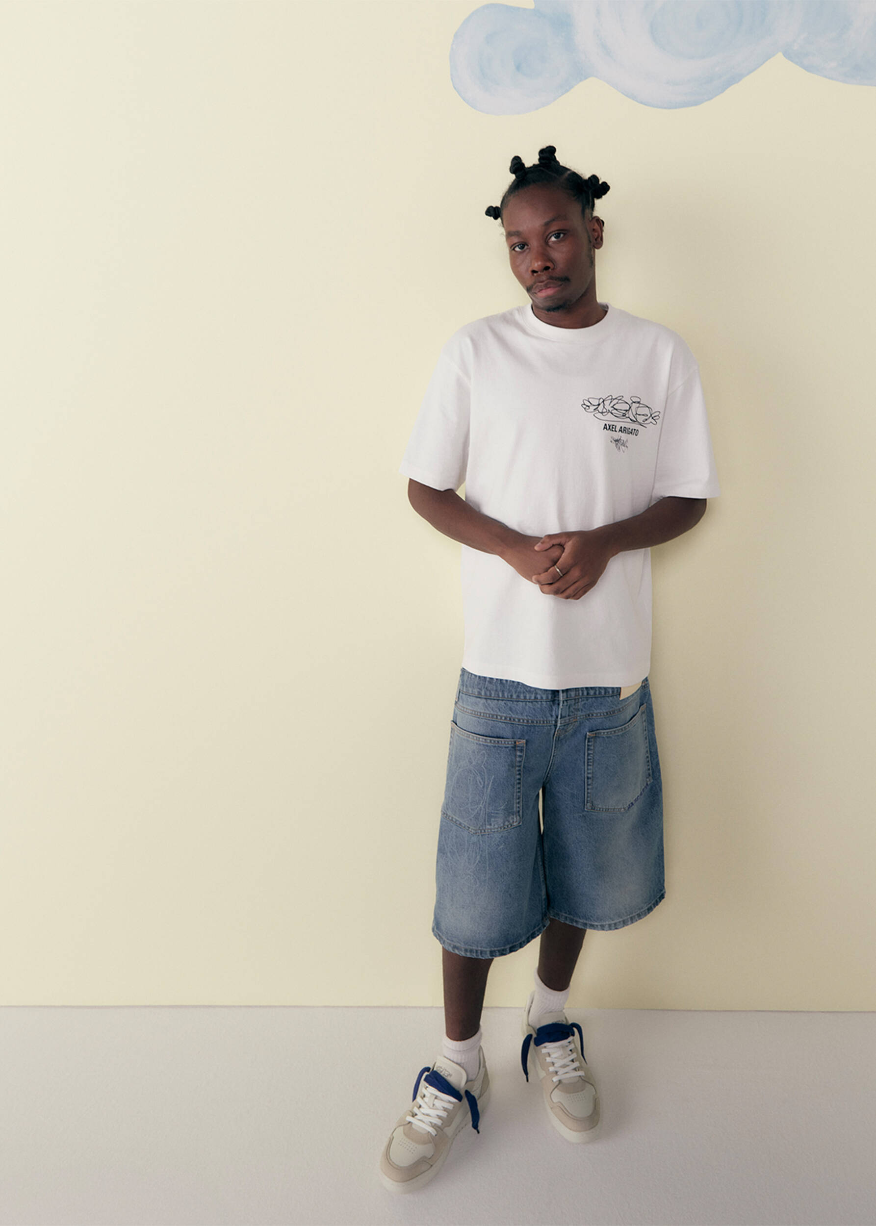 AXEL ARIGATO - Fly T-Shirt x akaia RK