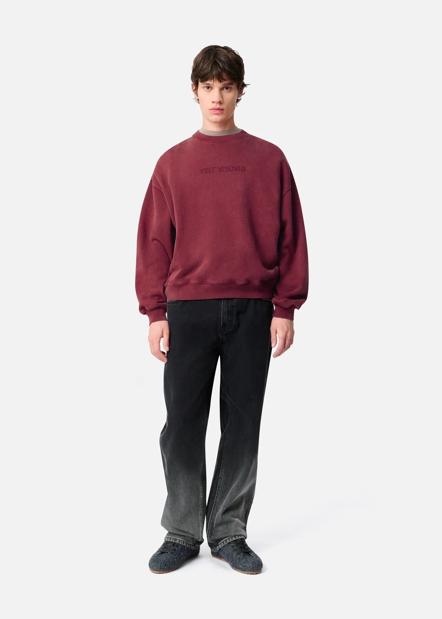 Distort Washed Sweatshirt