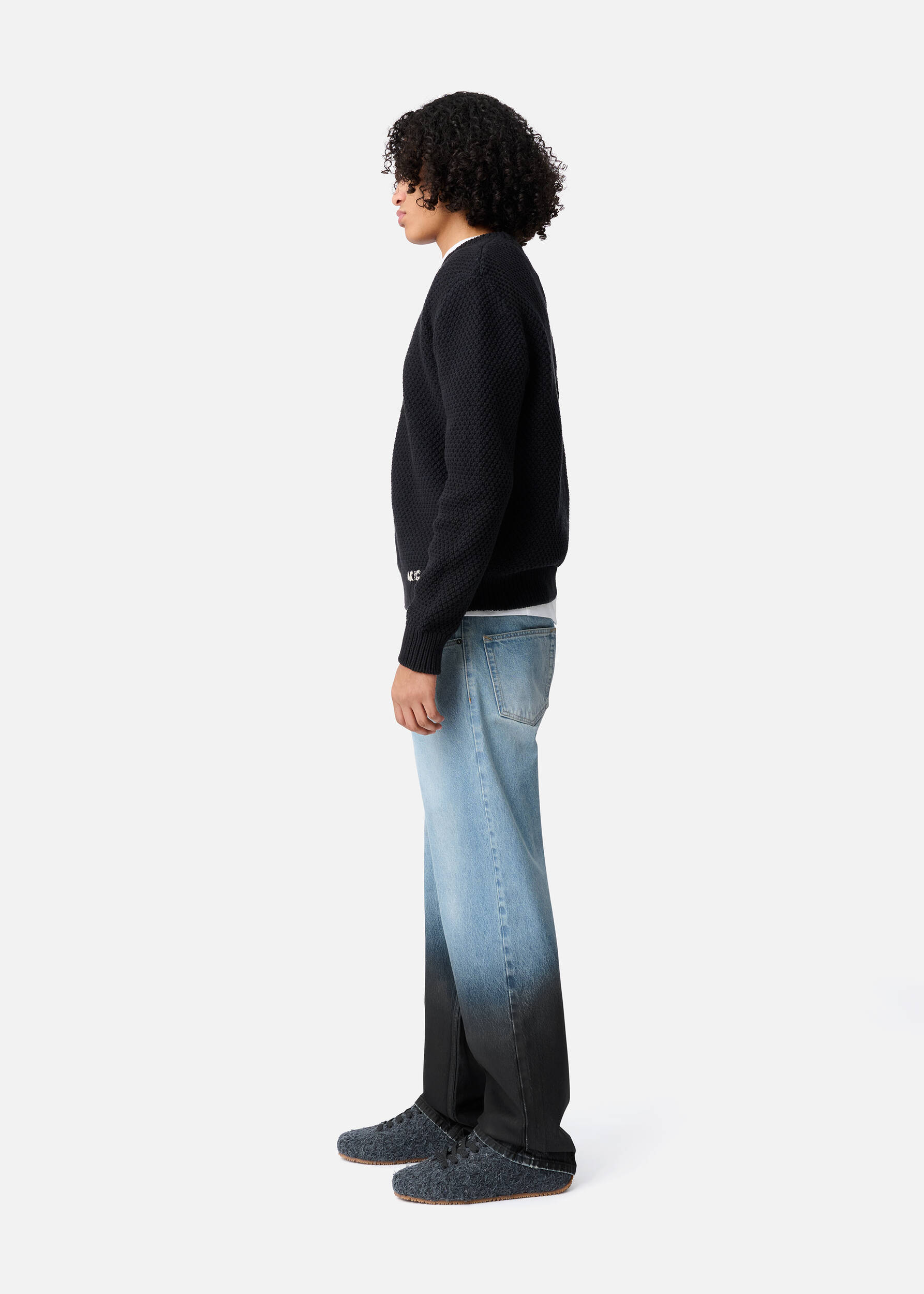 パンツ Resin Coated Zip Line Denim M AXEL ARIGATO - Zine Coated Jeans