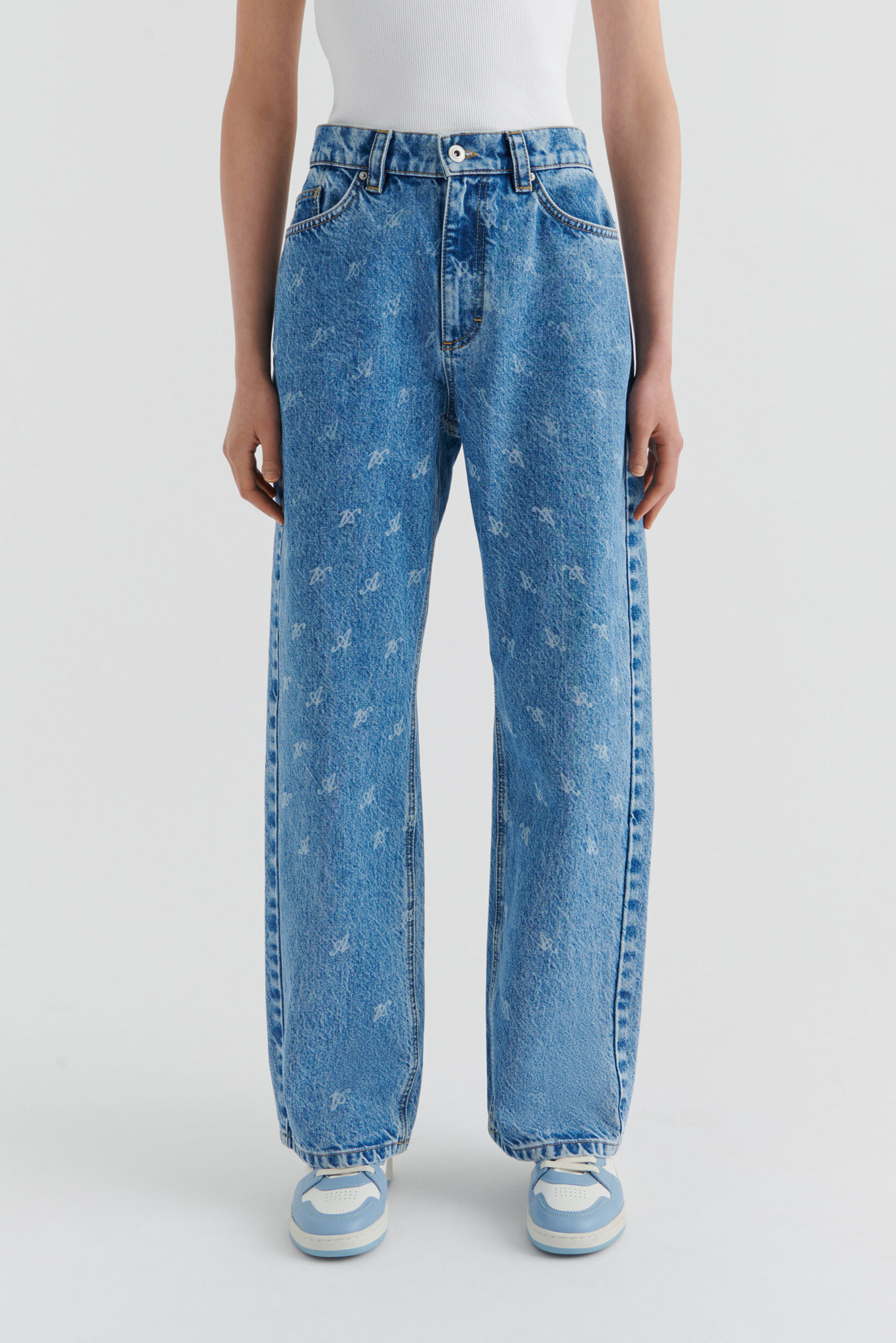 Faded Signature Sly Jeans