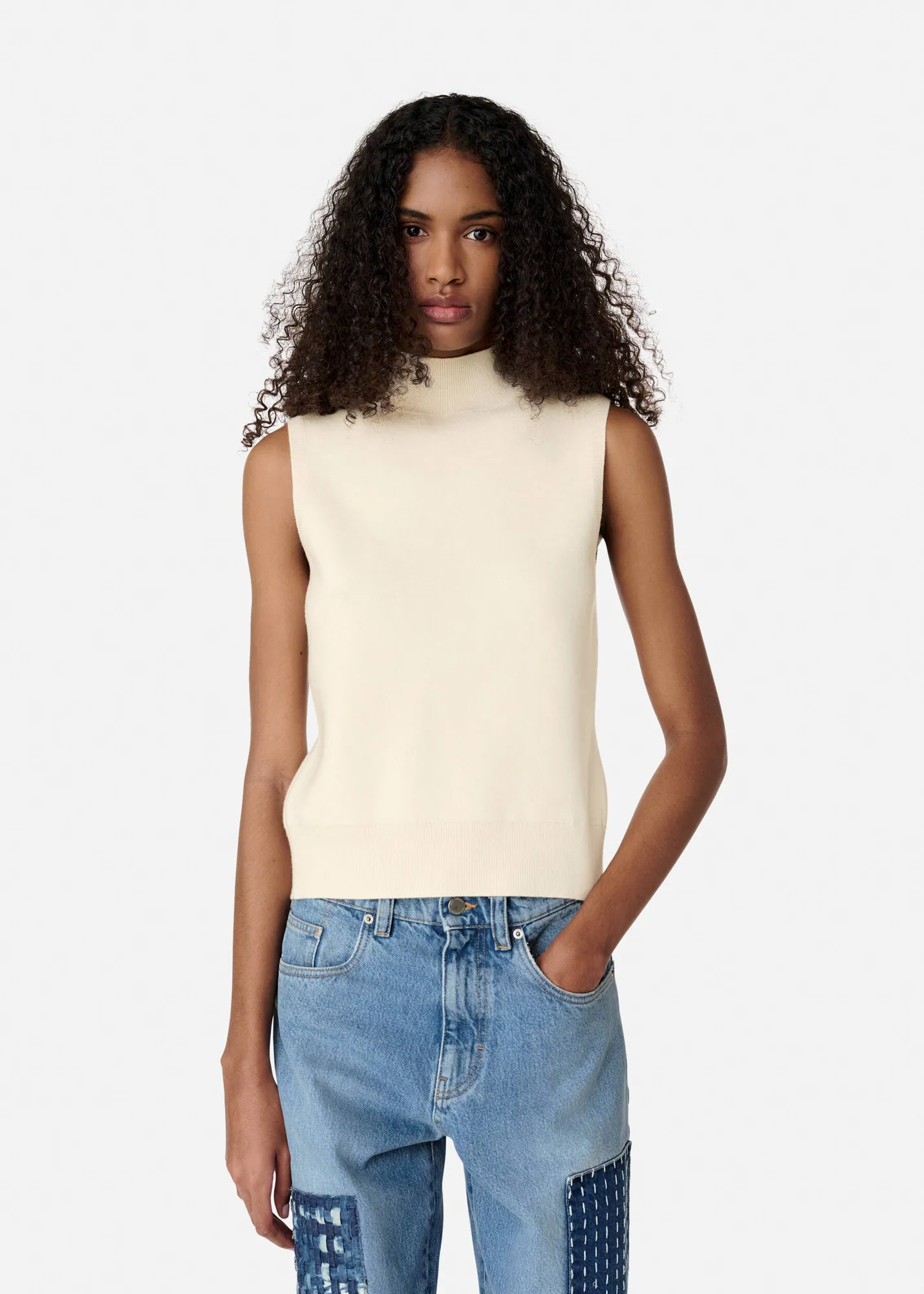 June Mock-Neck Top