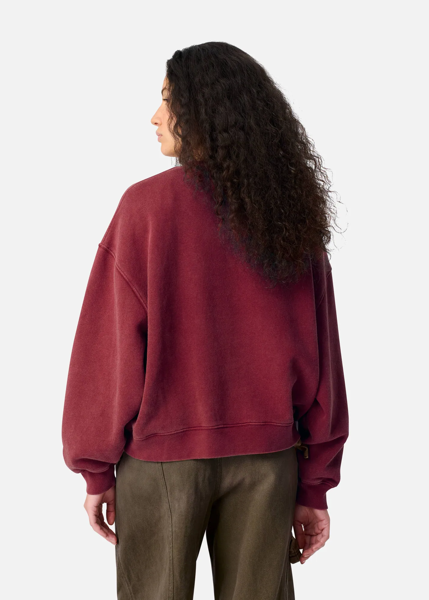 Distort Washed Sweatshirt