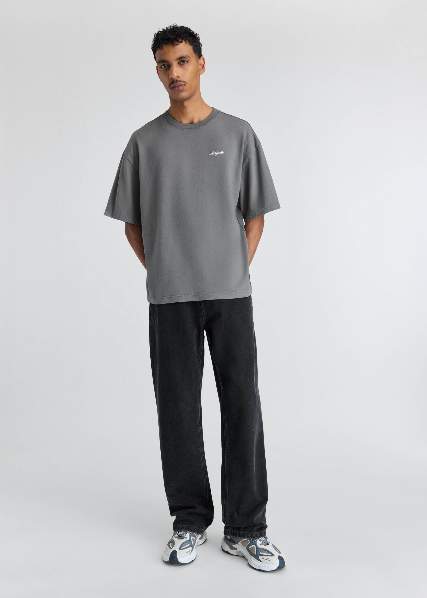 ★AXEL ARIGATO★オーナーウォッシュド半袖Tシャツ AXEL ARIGATO - Honor Washed T-Shirt
