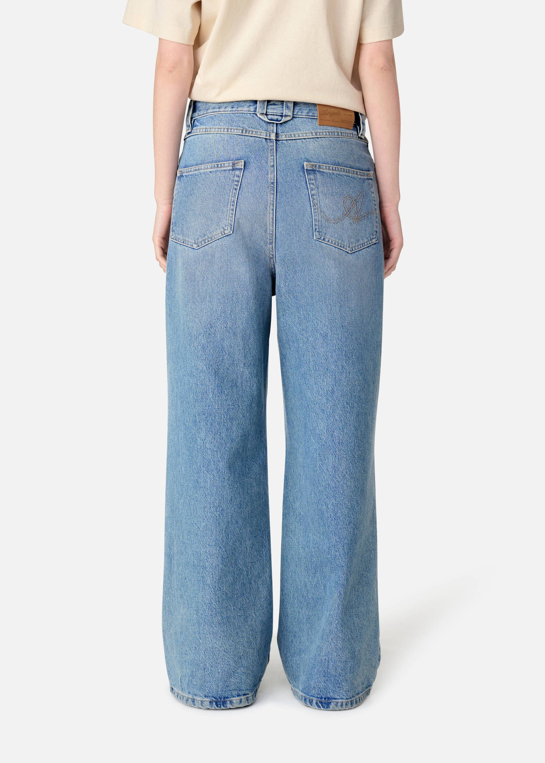 デニム・ジーパン AXEL ARIGATO Women Denims A2628005 CLARA LGBLU BLUE AXEL ARIGATO - Sly Mid-Rise Jeans