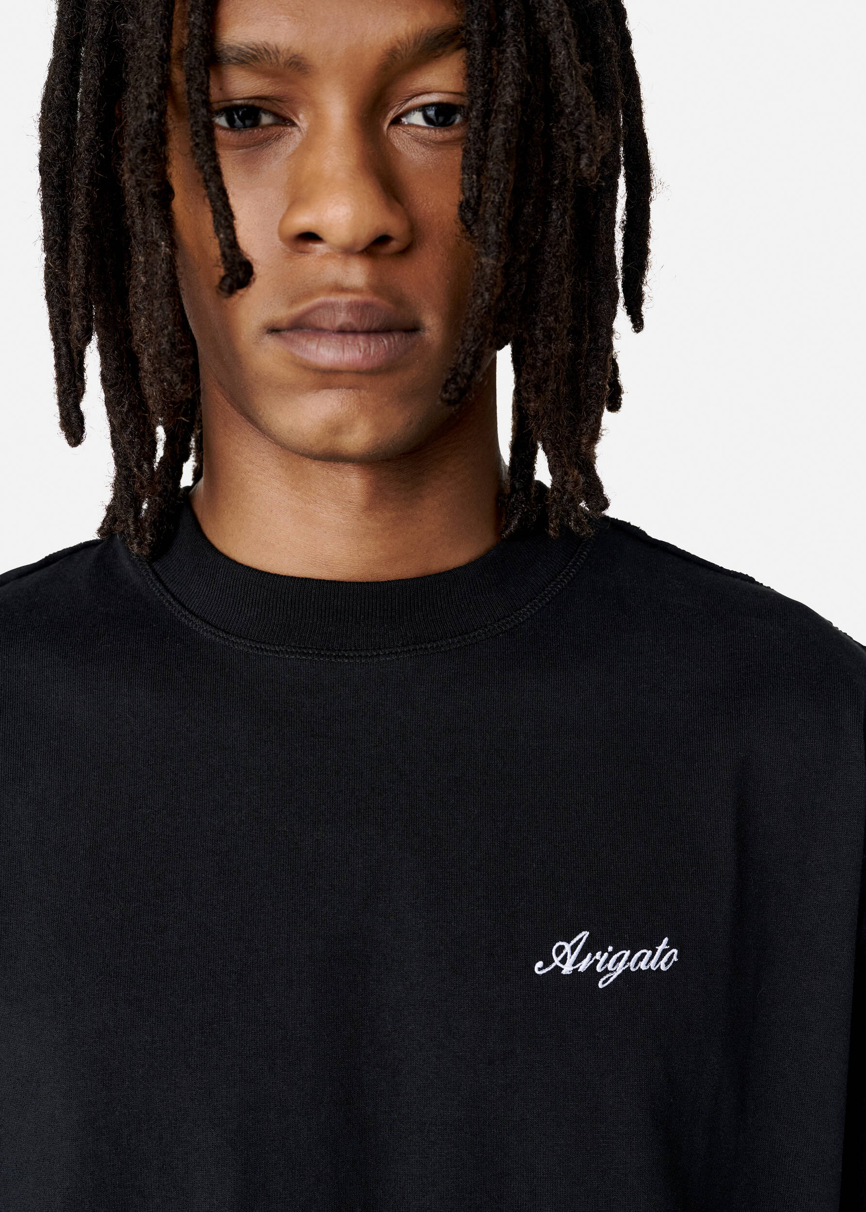 Tシャツ・カットソー AXEL ARIGATO FW24 FLOW OVERSHIRT (A0878002 BLACK) AXEL ARIGATO - Men's T-Shirts