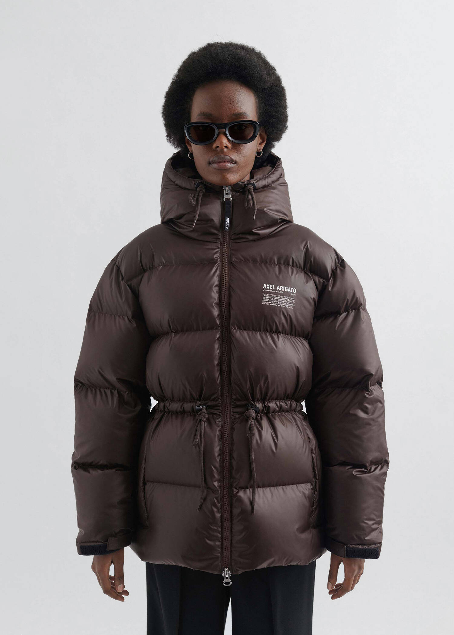 Puffer anorak best sale