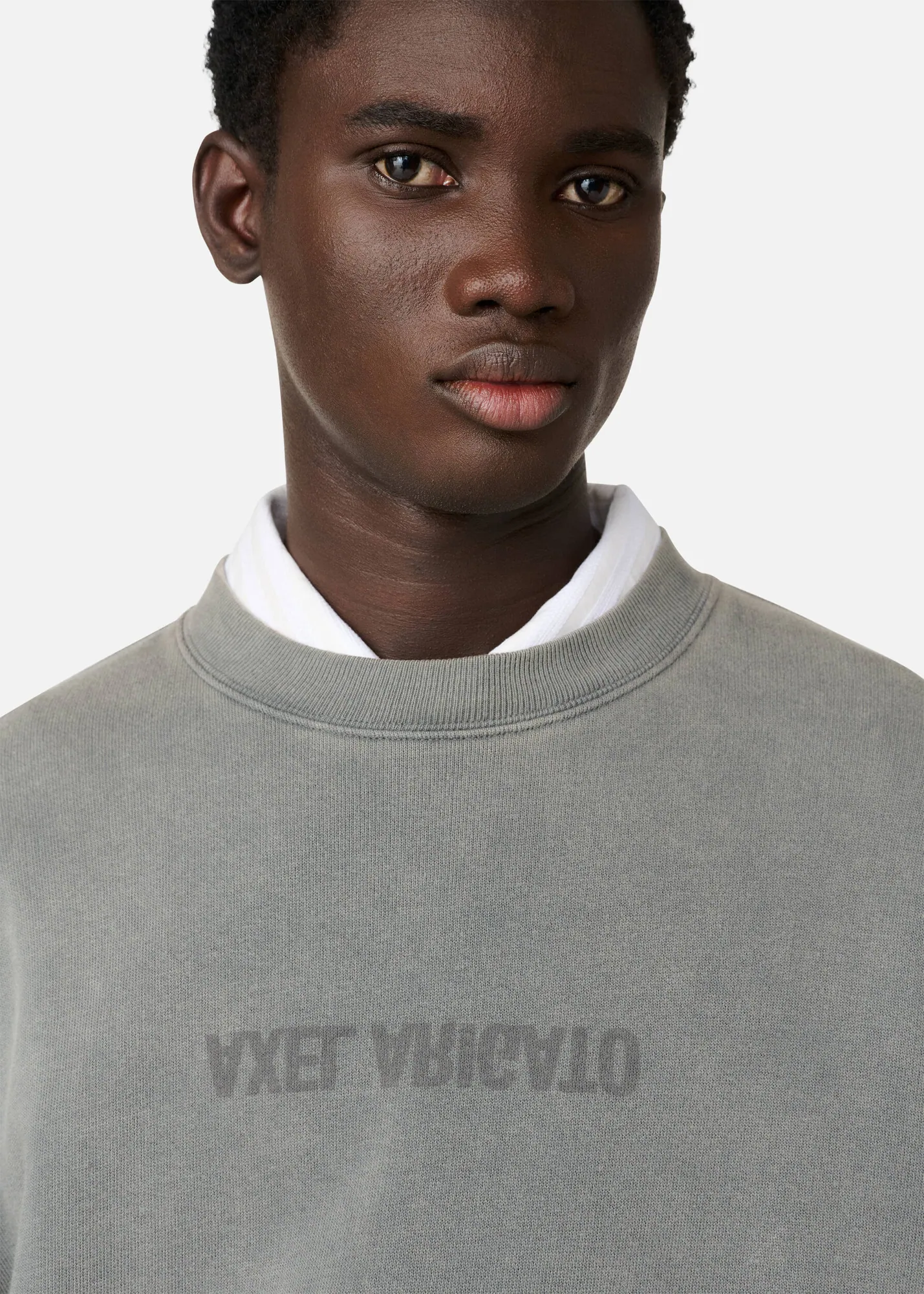 Distort Washed Sweatshirt