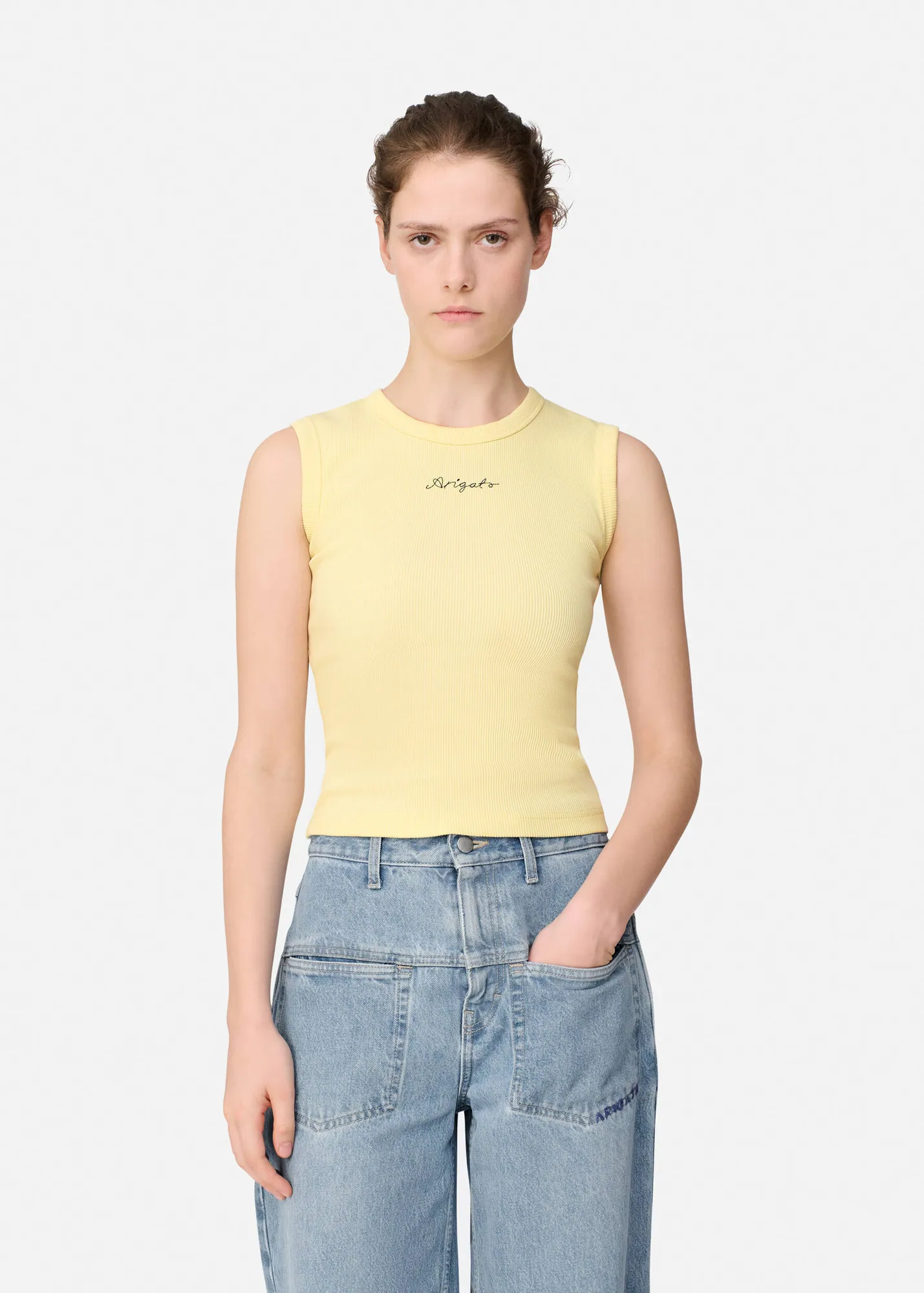 Scoop Ribbed Tank