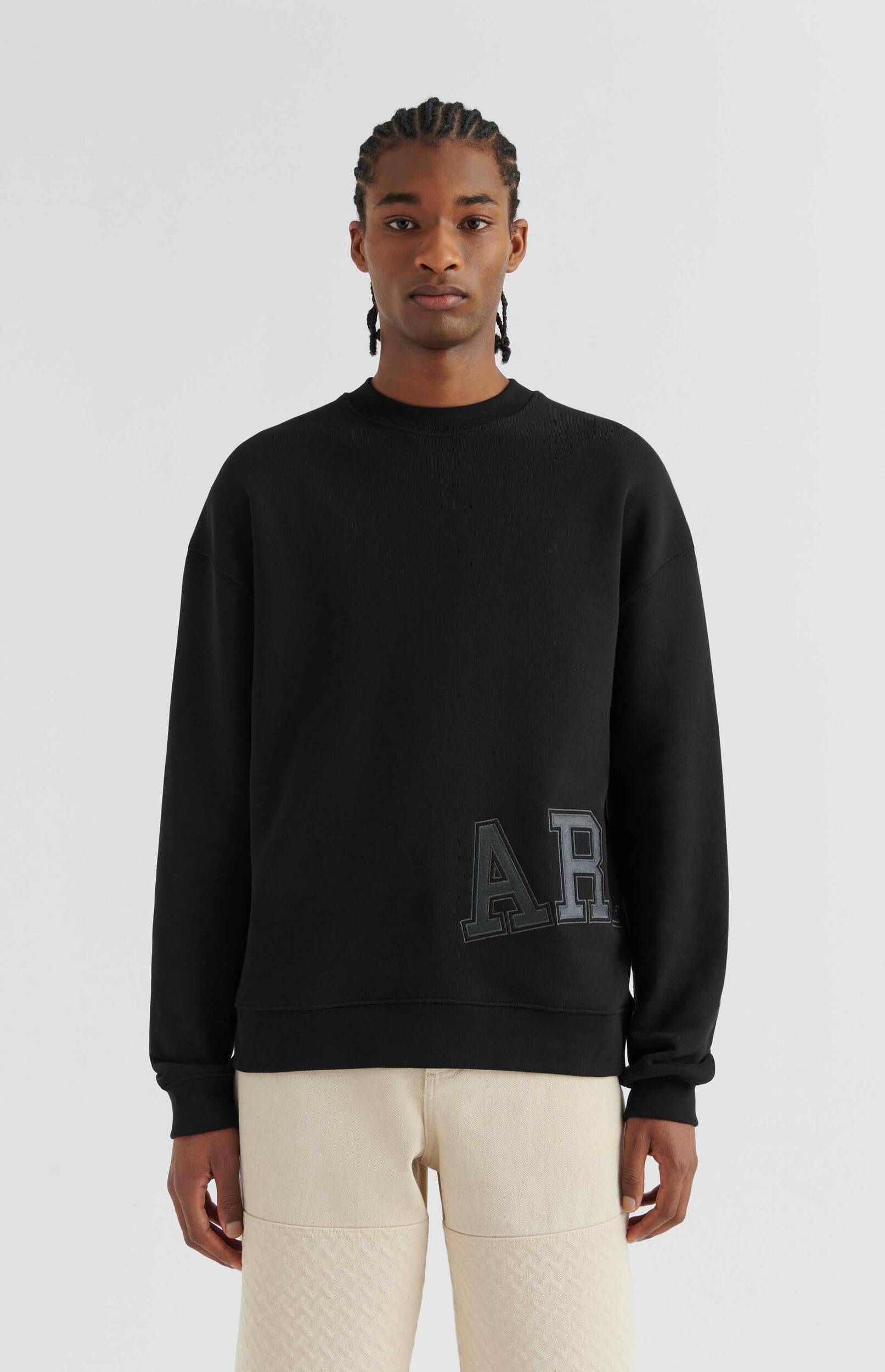 【関税込み】Axel Arigato ブラック Rook スウェットシャツ AXEL ARIGATO - Wyn Boucle Overshirt