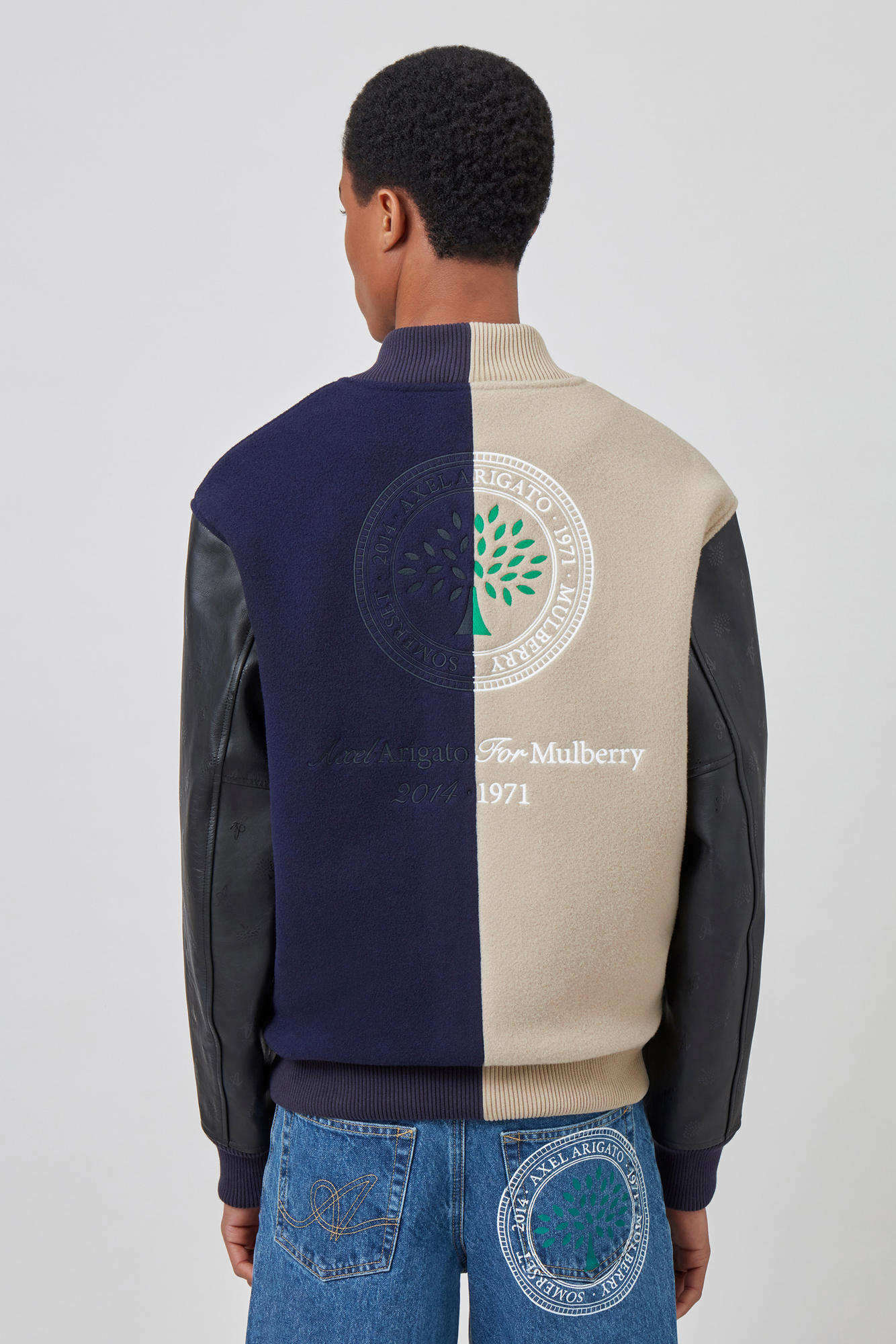 AA x Mulberry Bomber Jacket