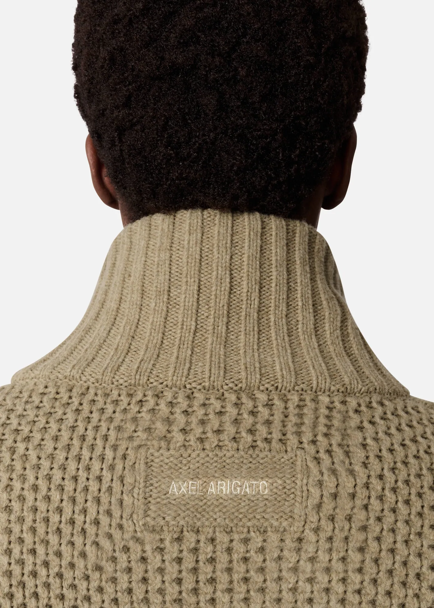 Comb Zip-up Sweater