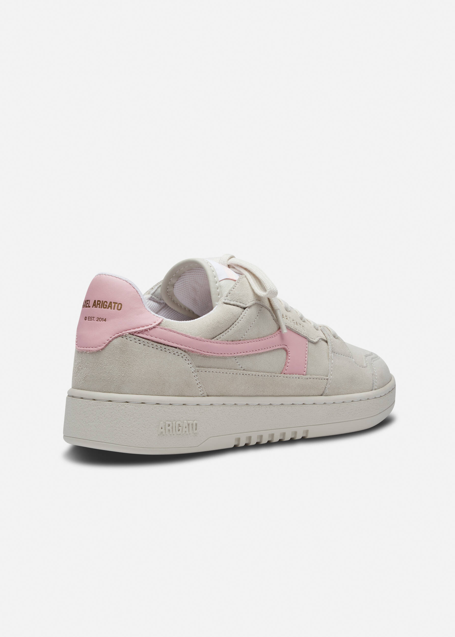 【関税込み】Axel Arigato ホワイト＆ピンク Dice-A スニーカー Axel Arigato White & Pink Dice Lo Sneakers Axel Arigato