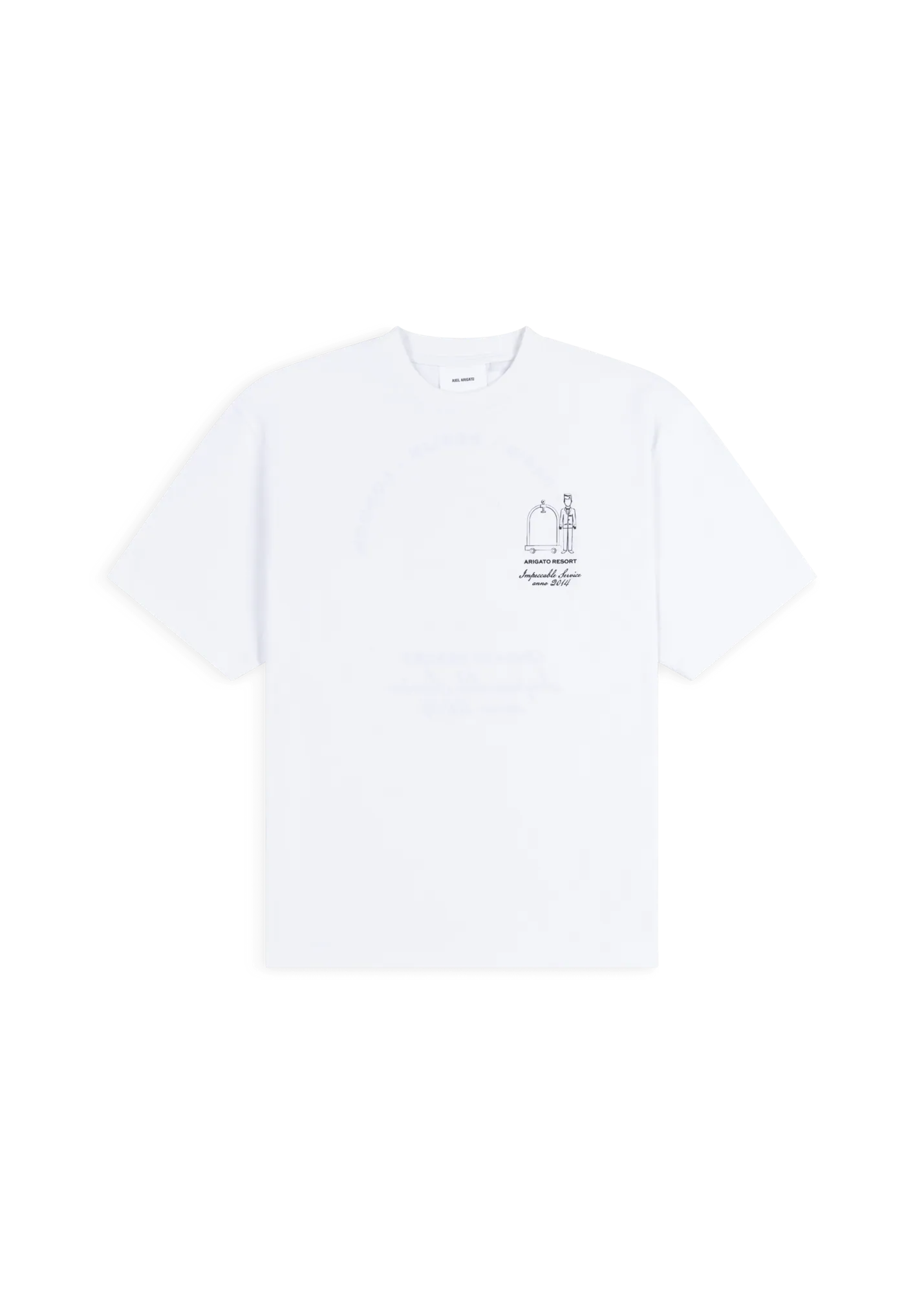 【関税込み】Axel Arigato ホワイト 'Good Things' Tシャツ AXEL ARIGATO - Resort T-Shirt