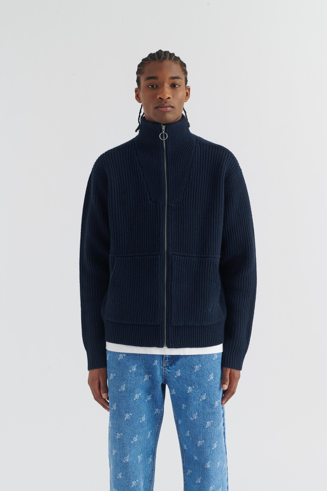 Taro Zip Sweater