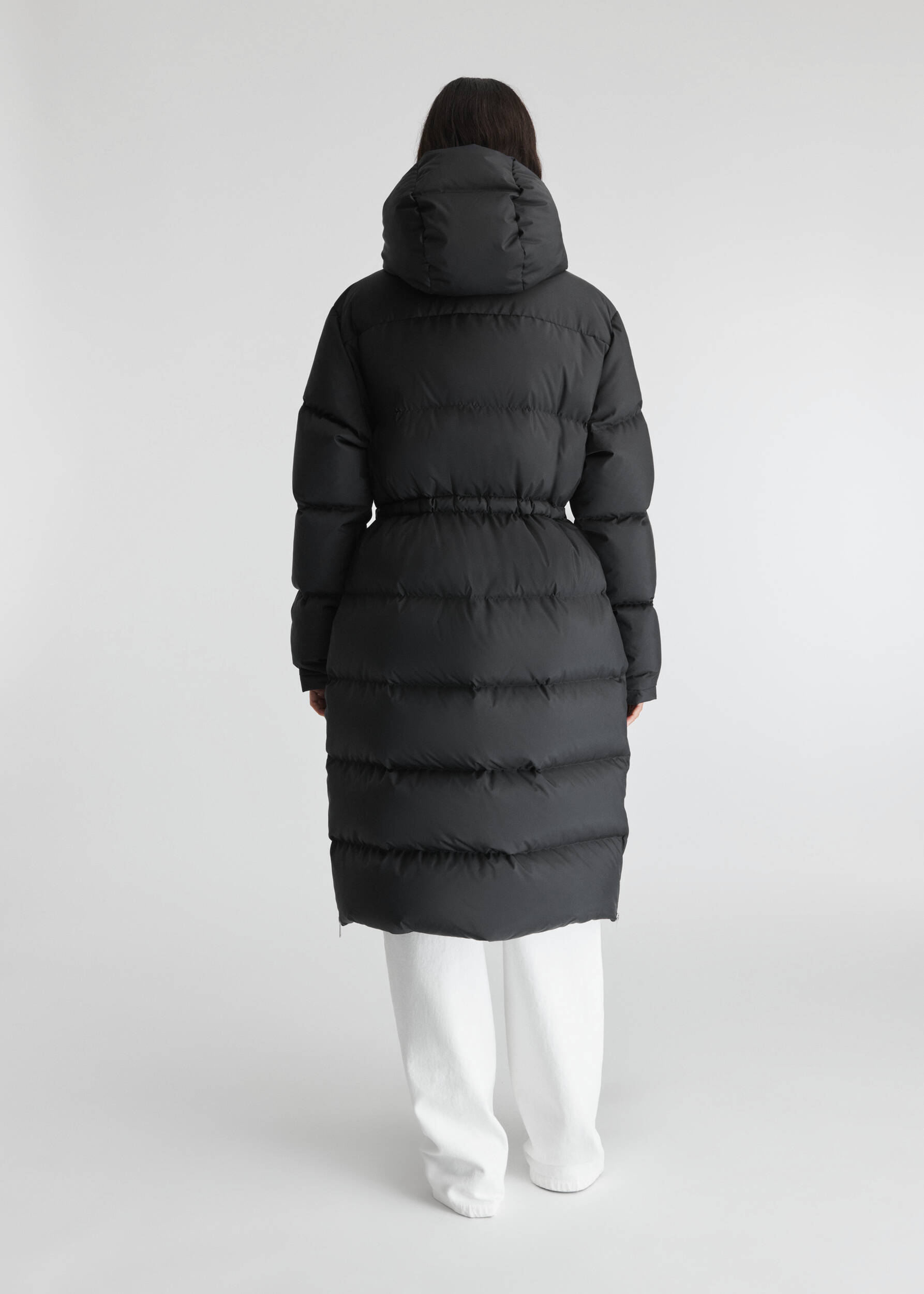 Black down coat online