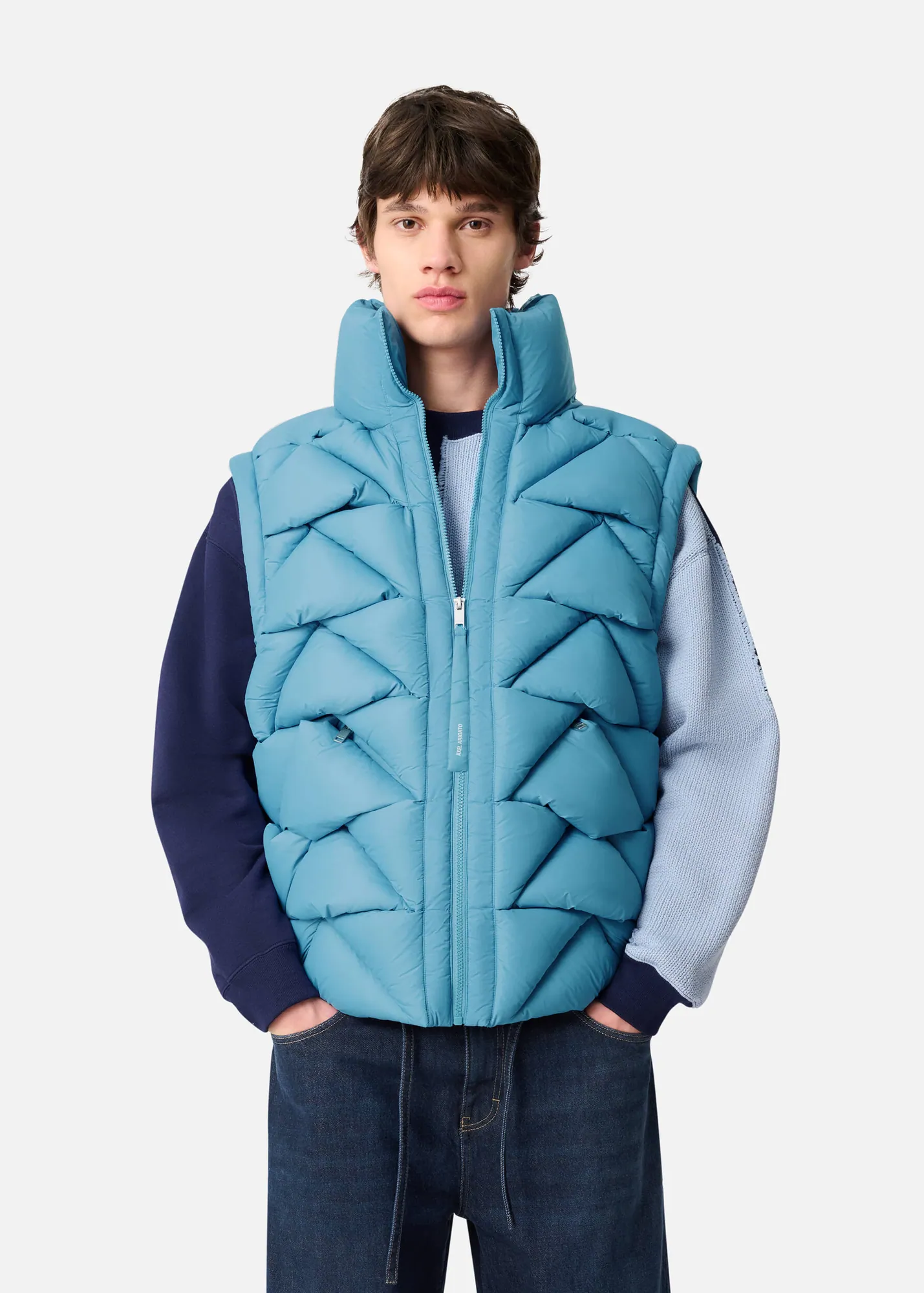Knit Puffer Vest