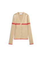 Beige/Red
