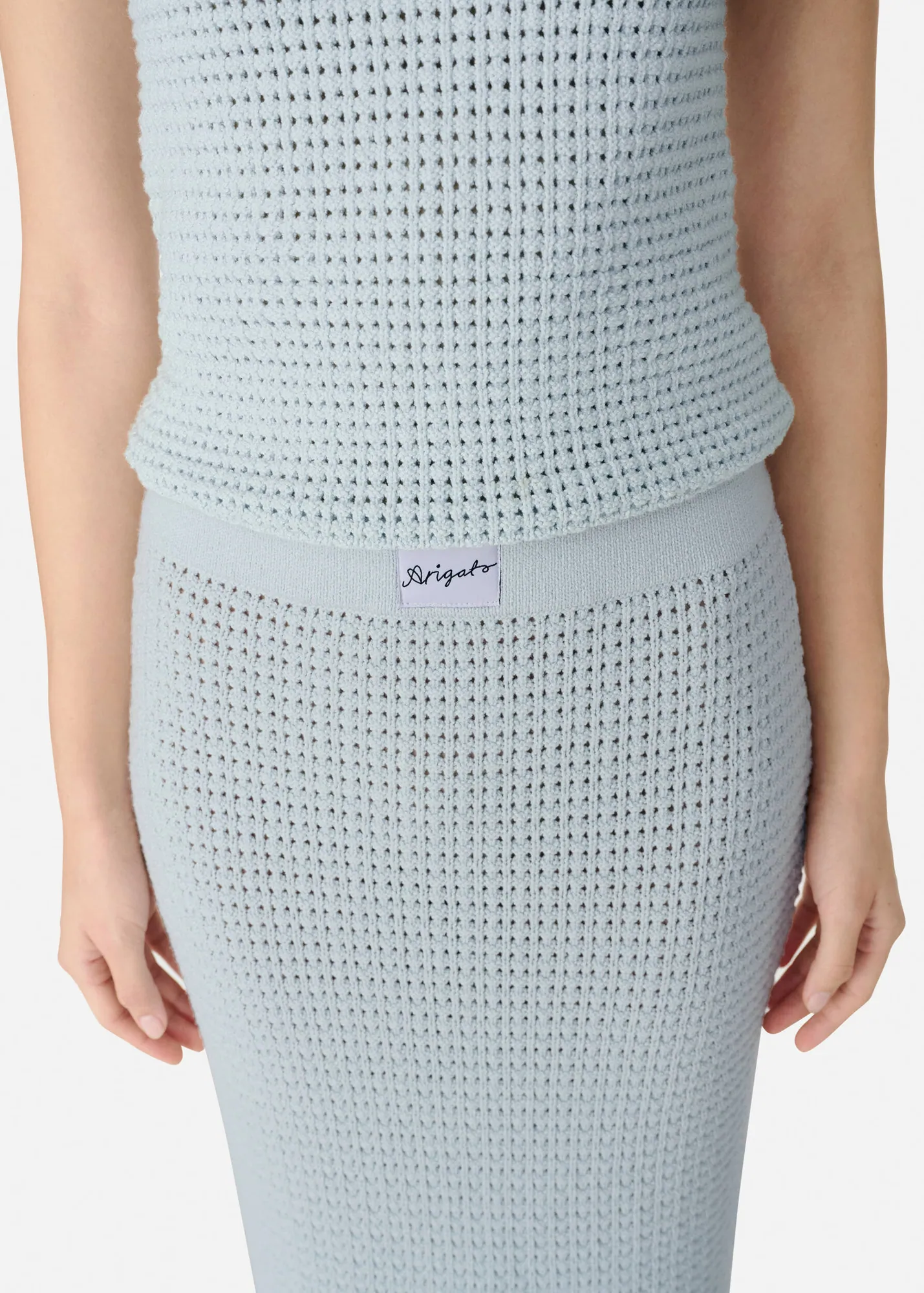 Column Crochet Skirt