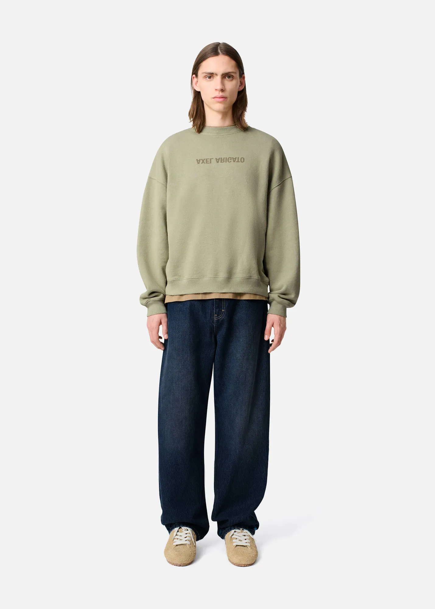 Distort Washed Sweatshirt
