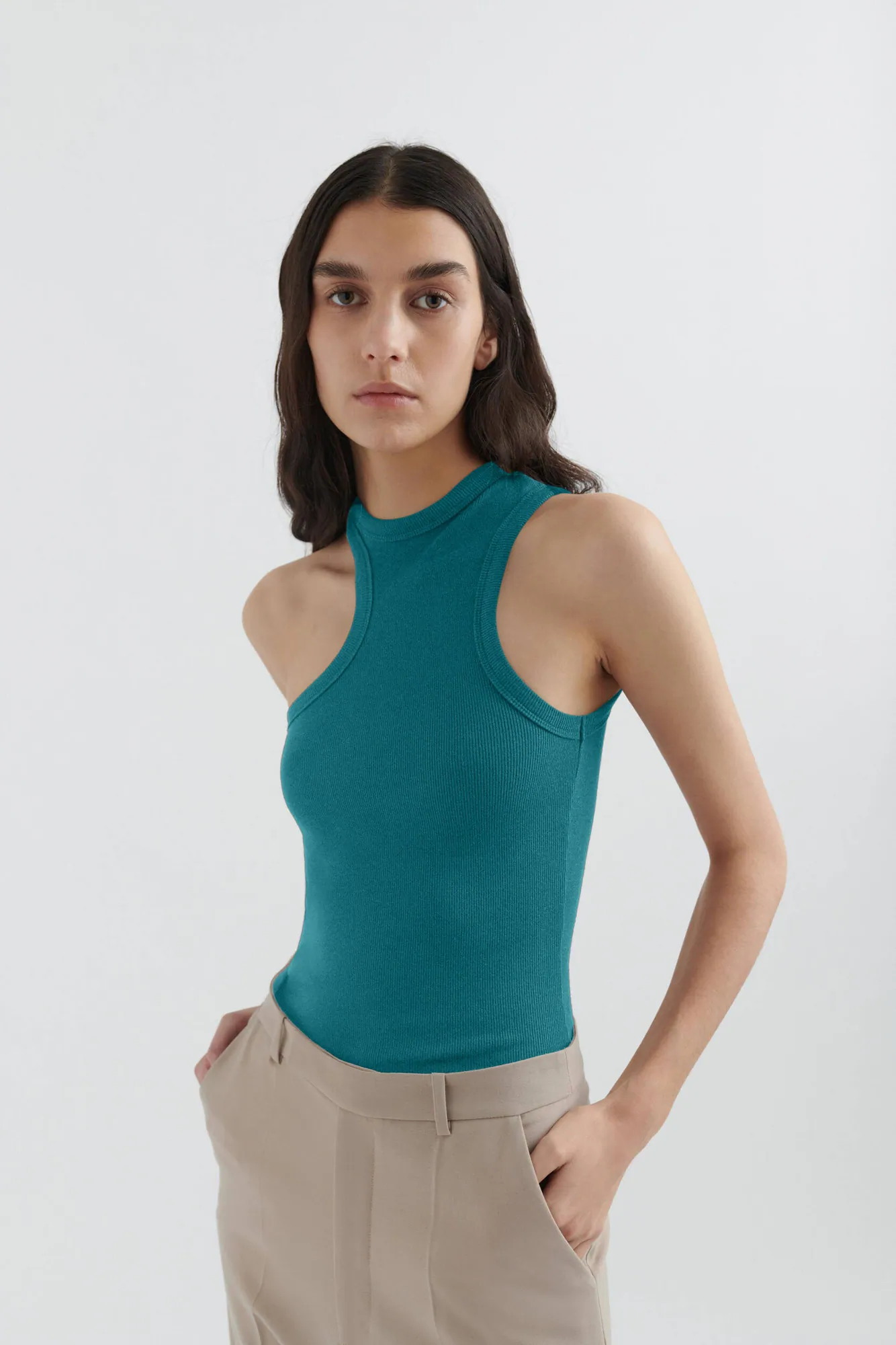 Script A Scoop Tank Top