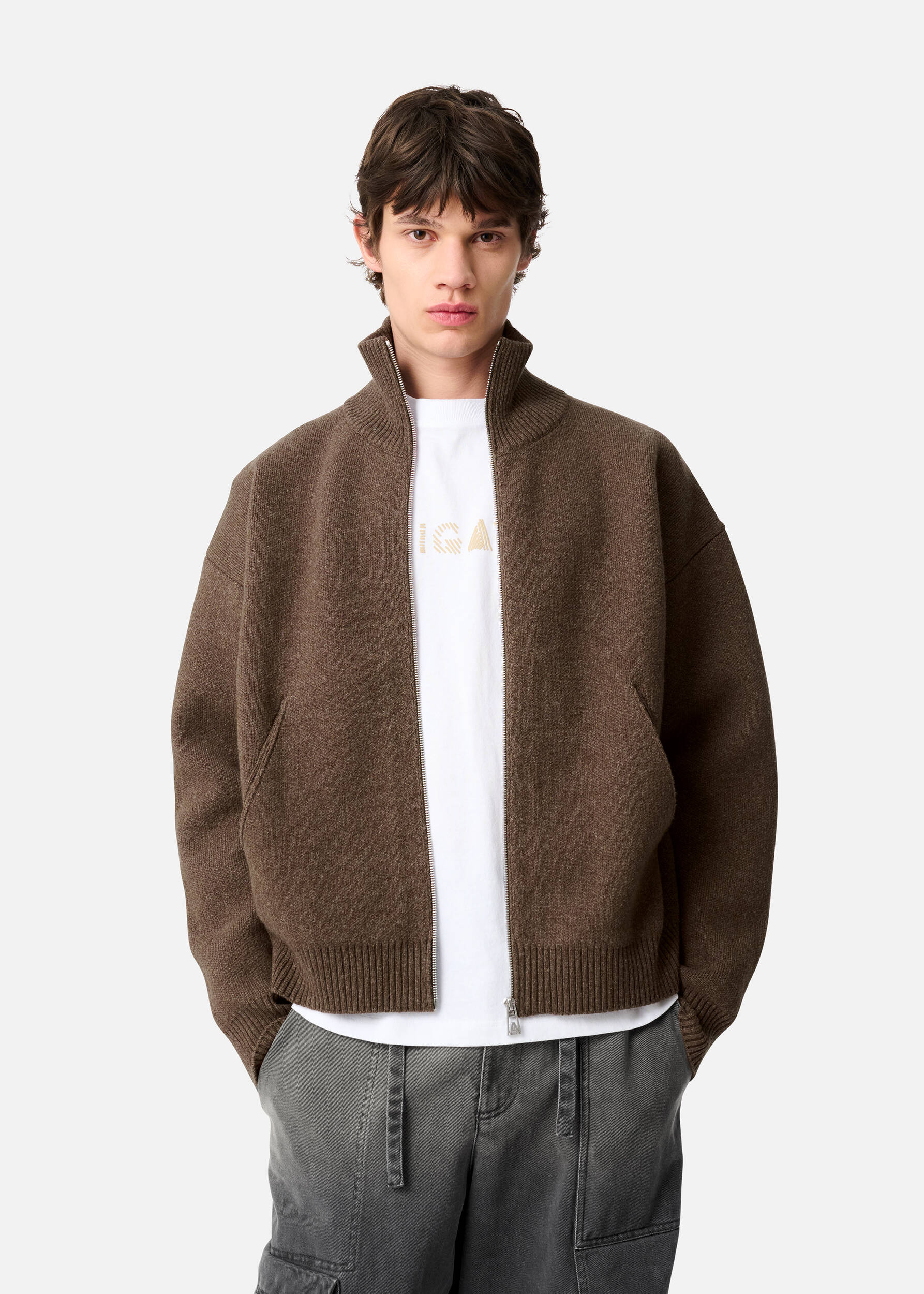 AXEL ARIGATO - Core Zip-Up Sweater