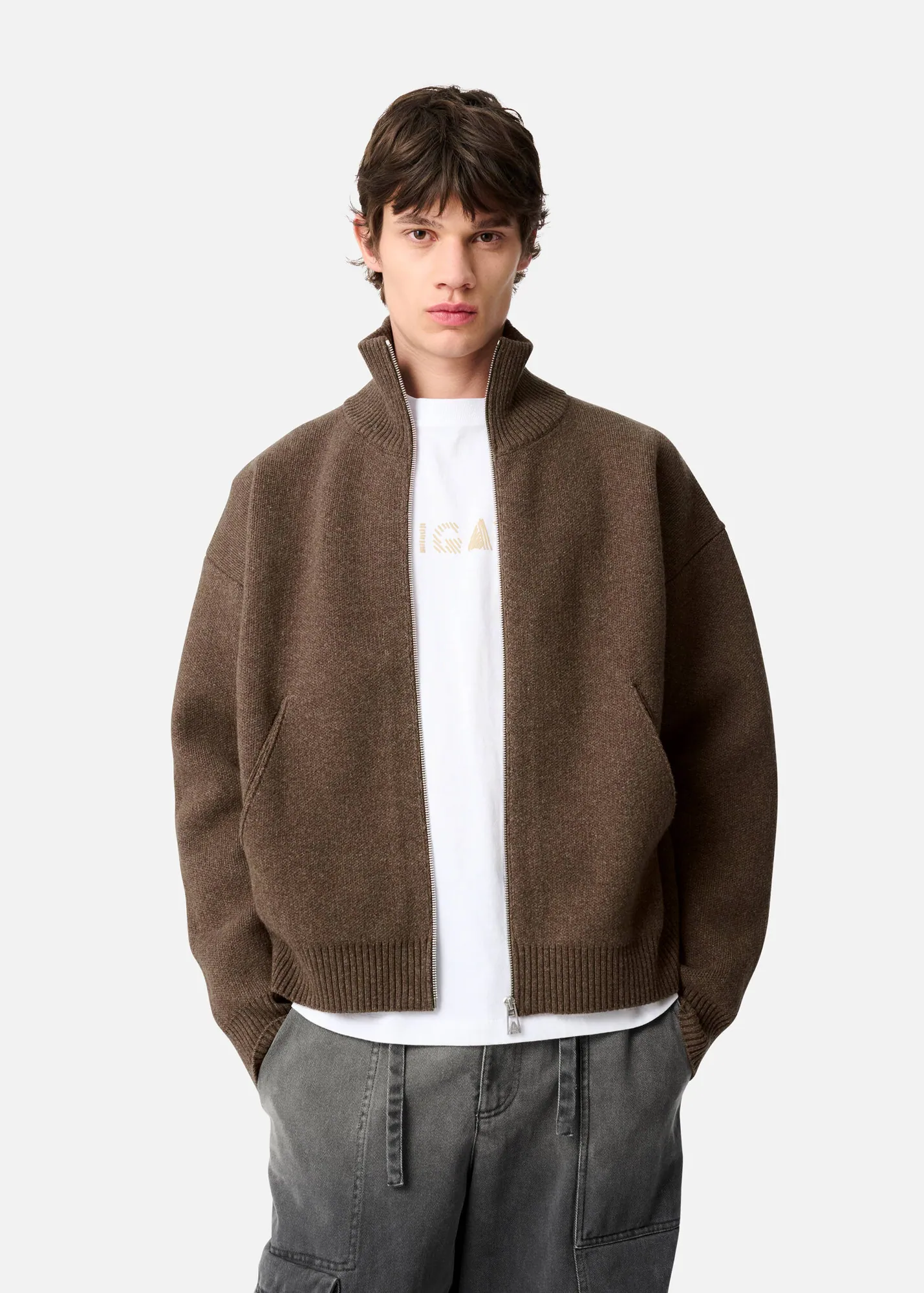Core Zip-Up Sweater
