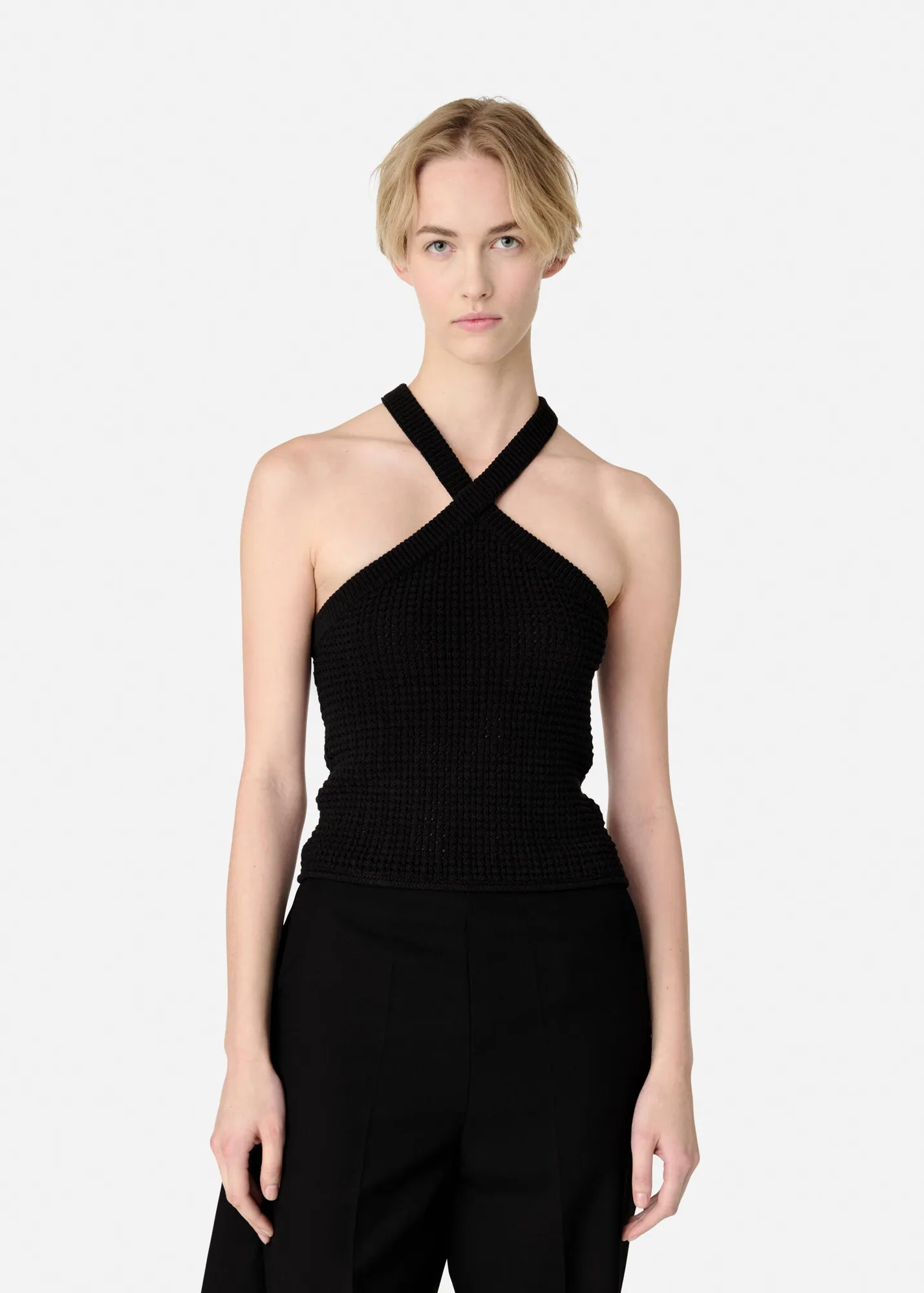 Halter Crochet Tank