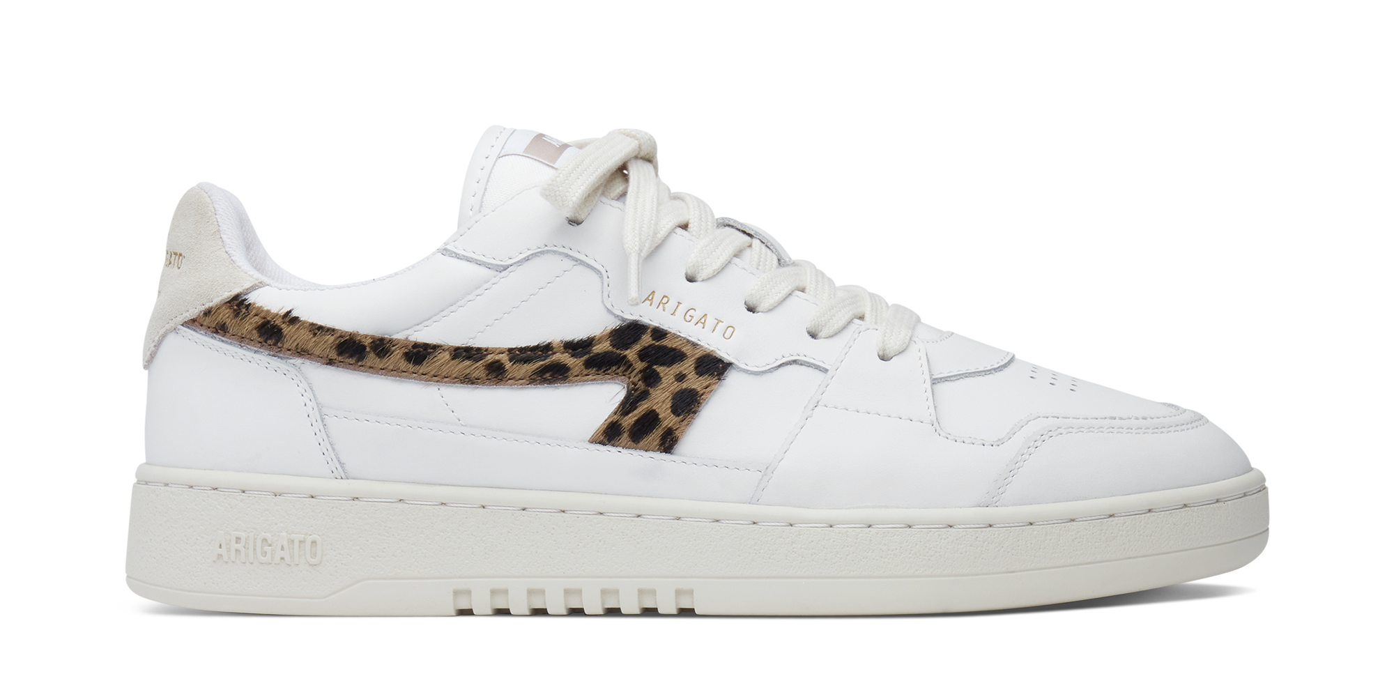スニーカー Dice A Sneakers - Axel Arigato - Leather - White/Leopard AXEL ARIGATO - Dice-A Sneaker