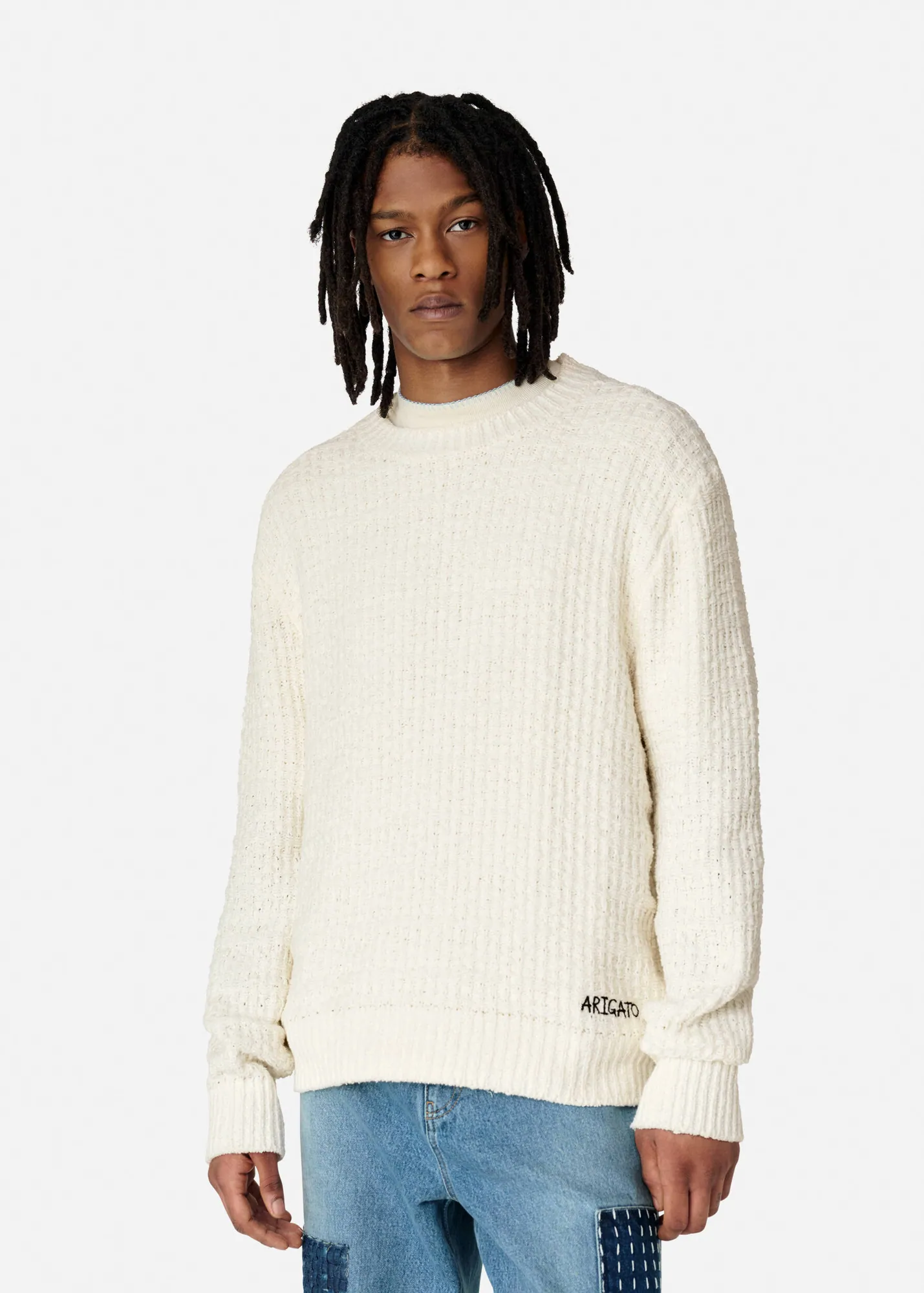 Grid Sweater