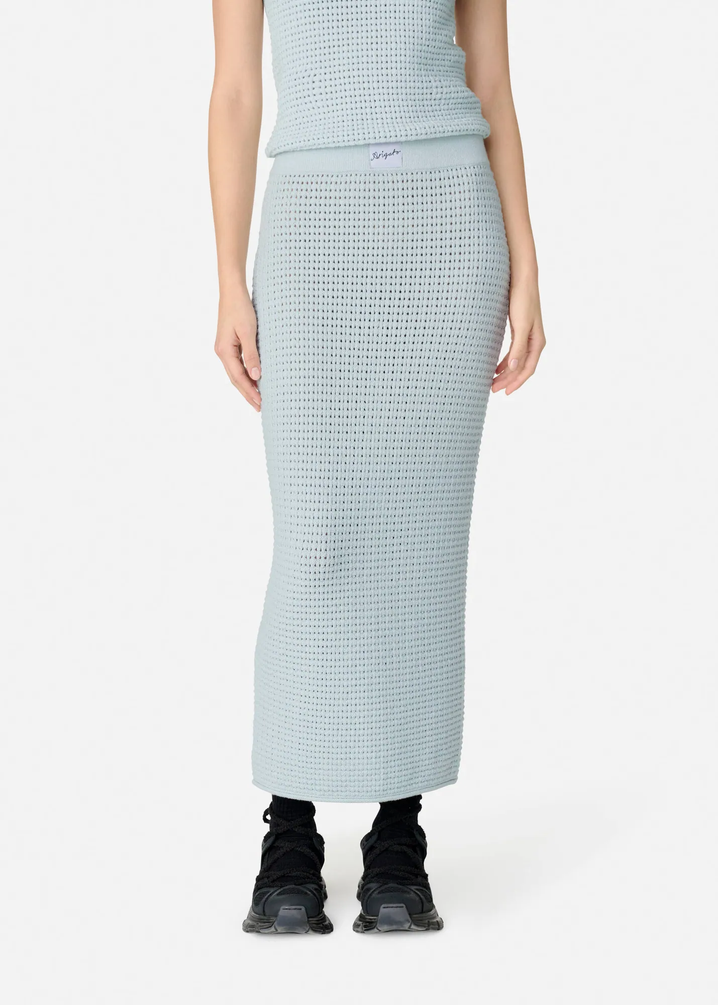 Column Crochet Skirt