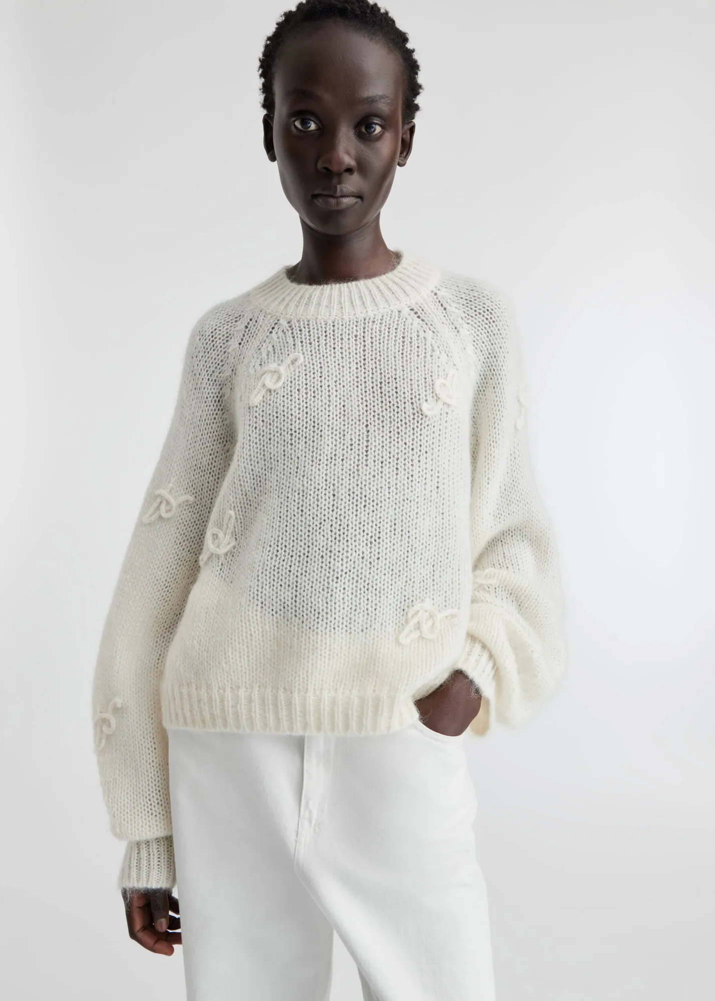 Greys Embroidered Sweater