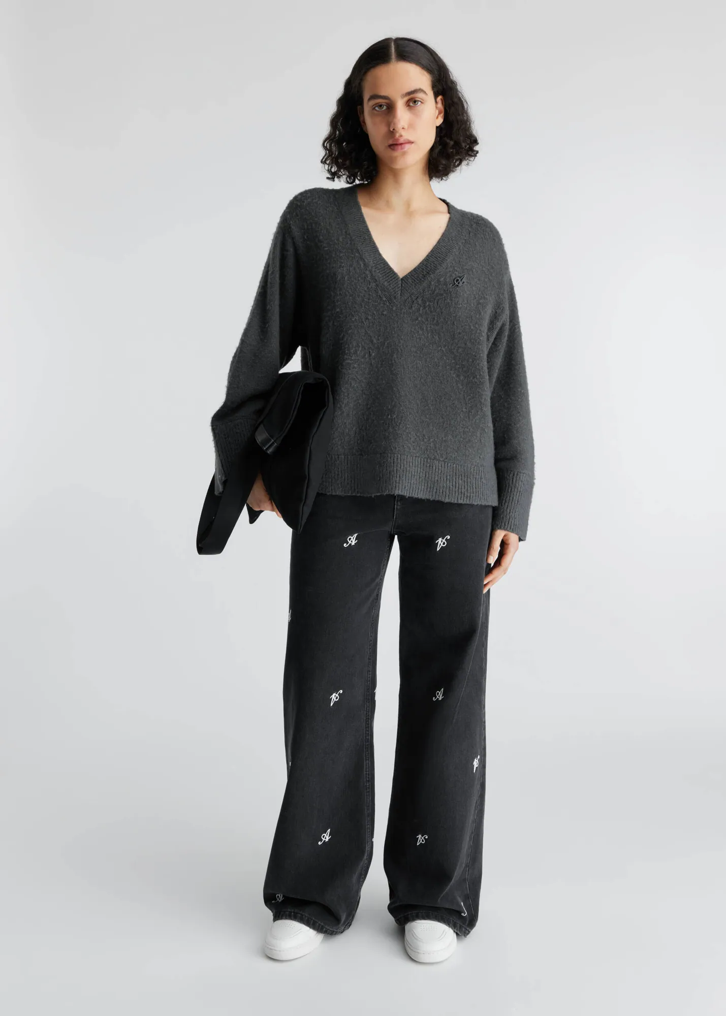 Rain V-neck Sweater