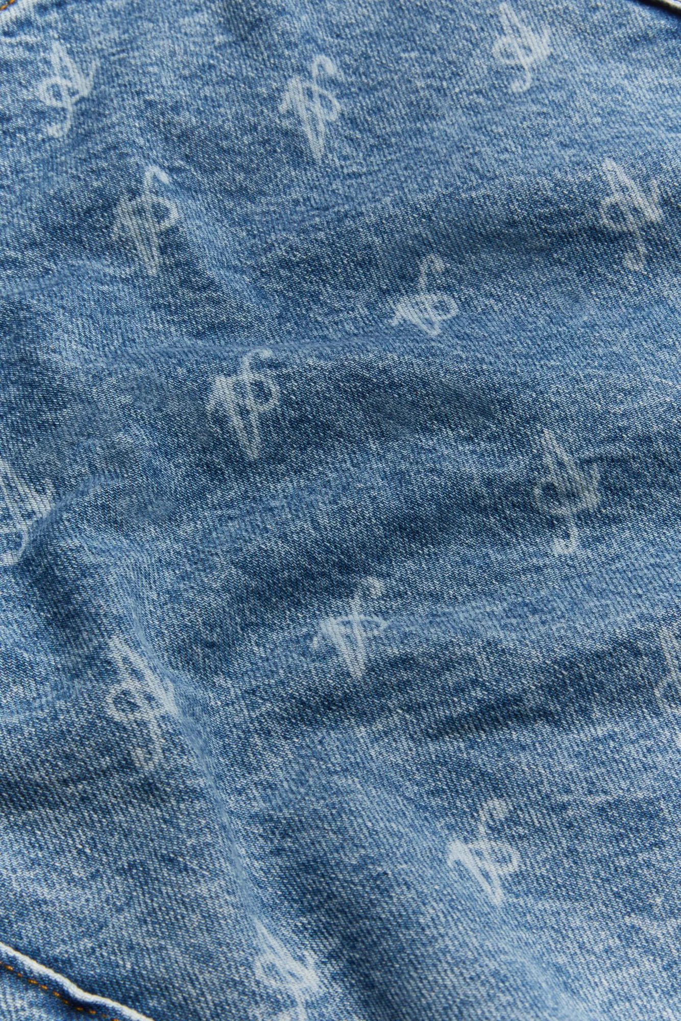 Dune Script A Denim Bag