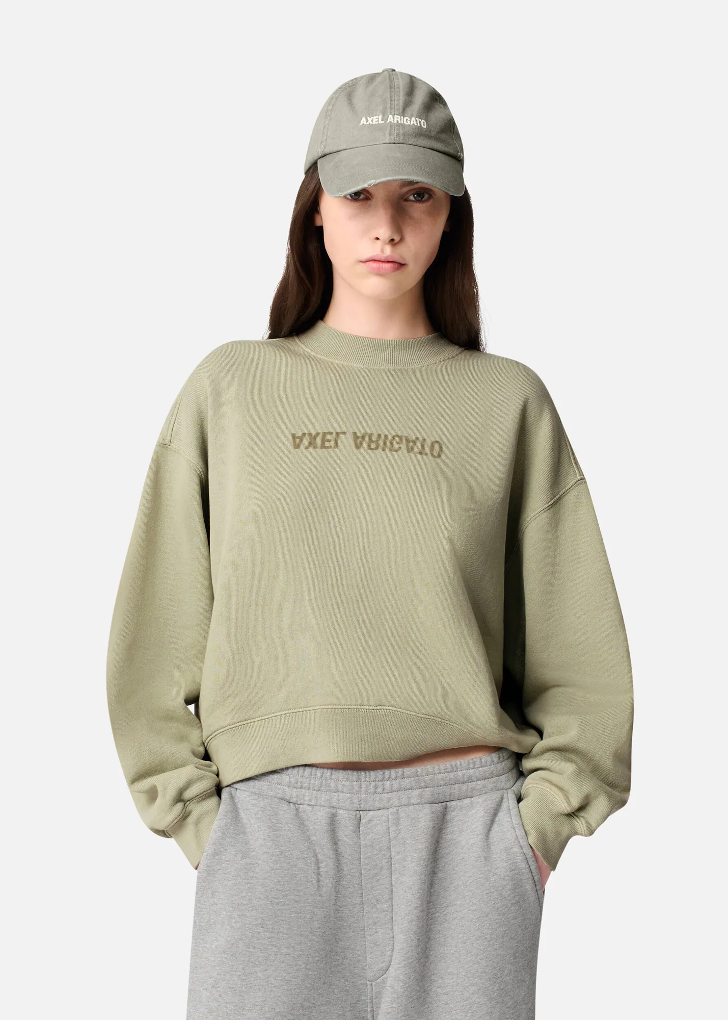 Distort Washed Sweatshirt