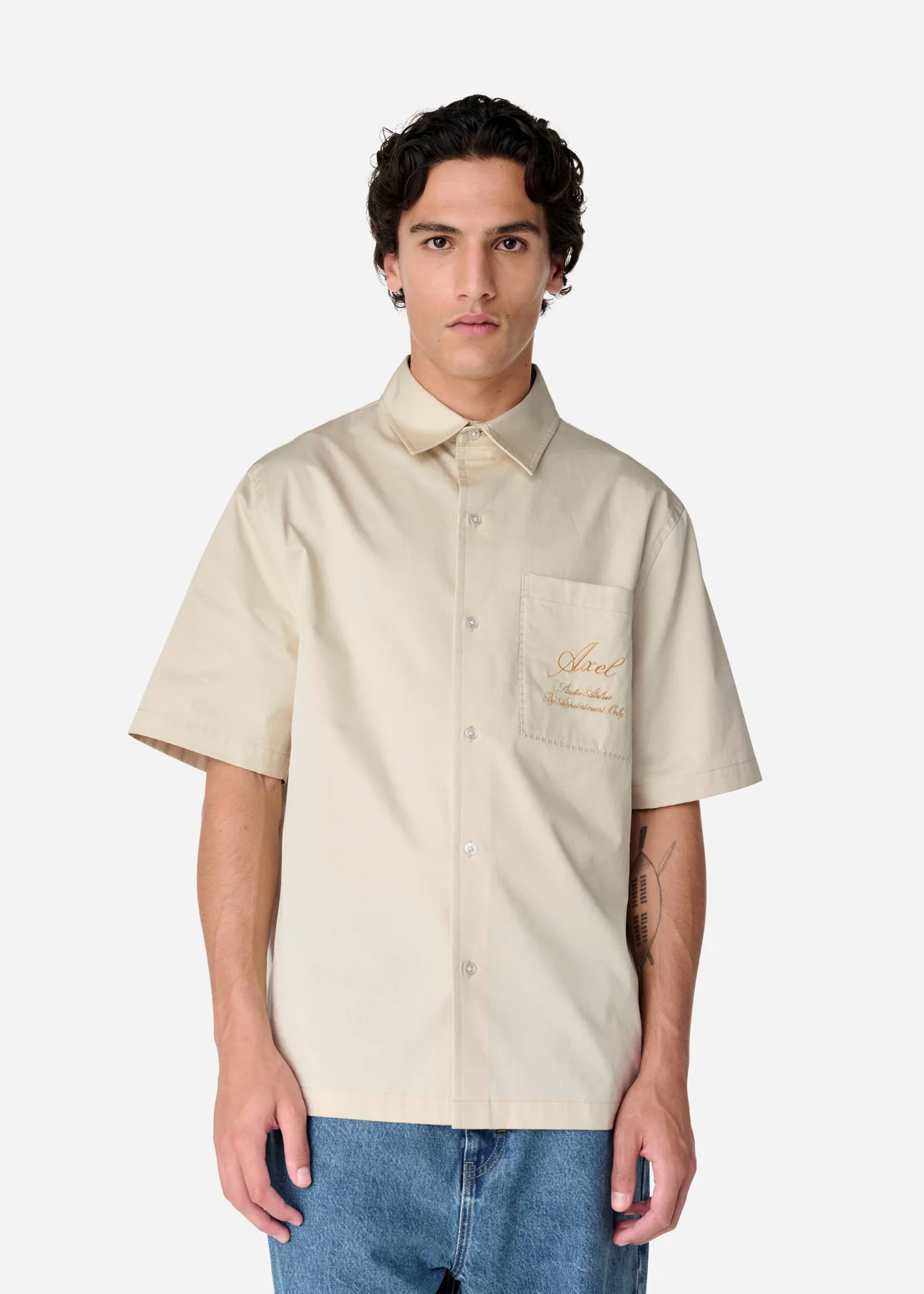 Stitch Embroidered Shirt