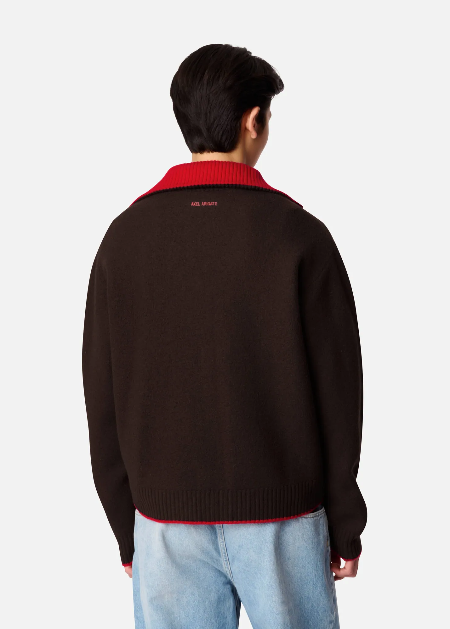 Trace Half Zip Sweater