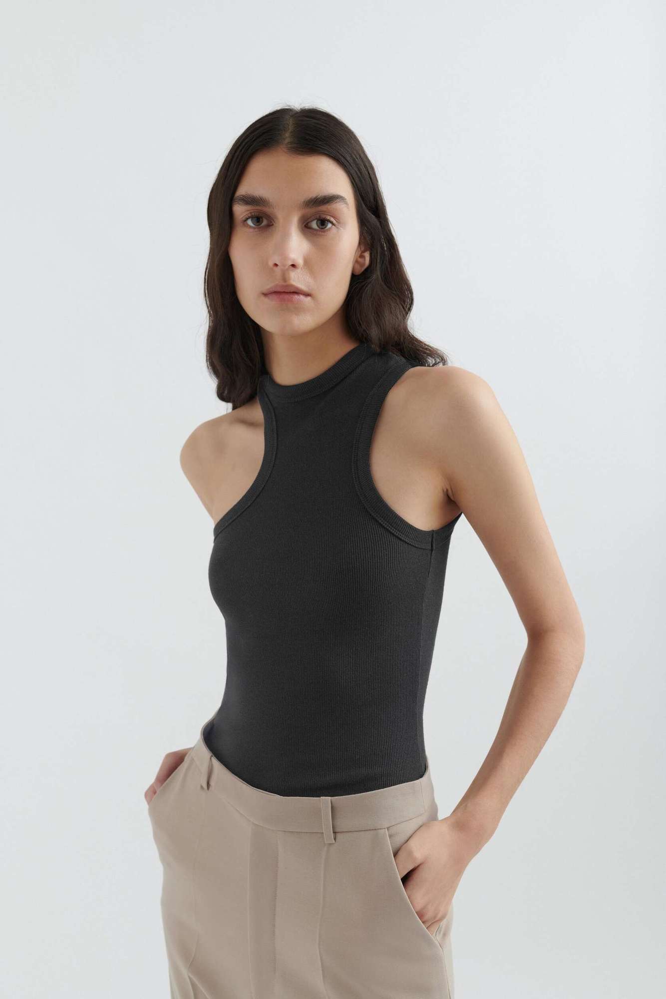 Script A Scoop Tank Top