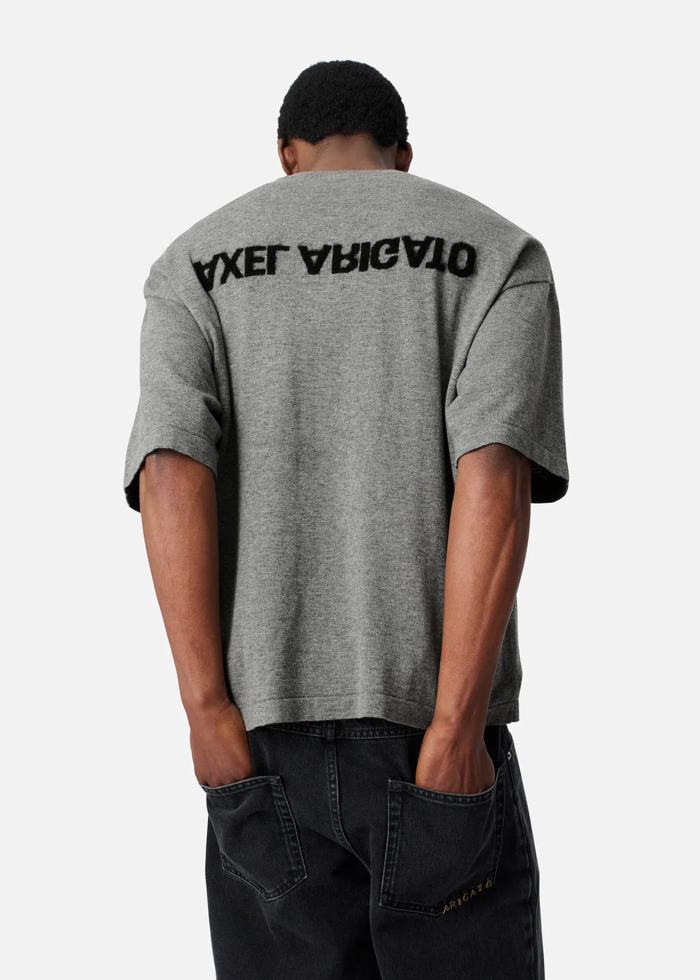 Distort knitted T-Shirt