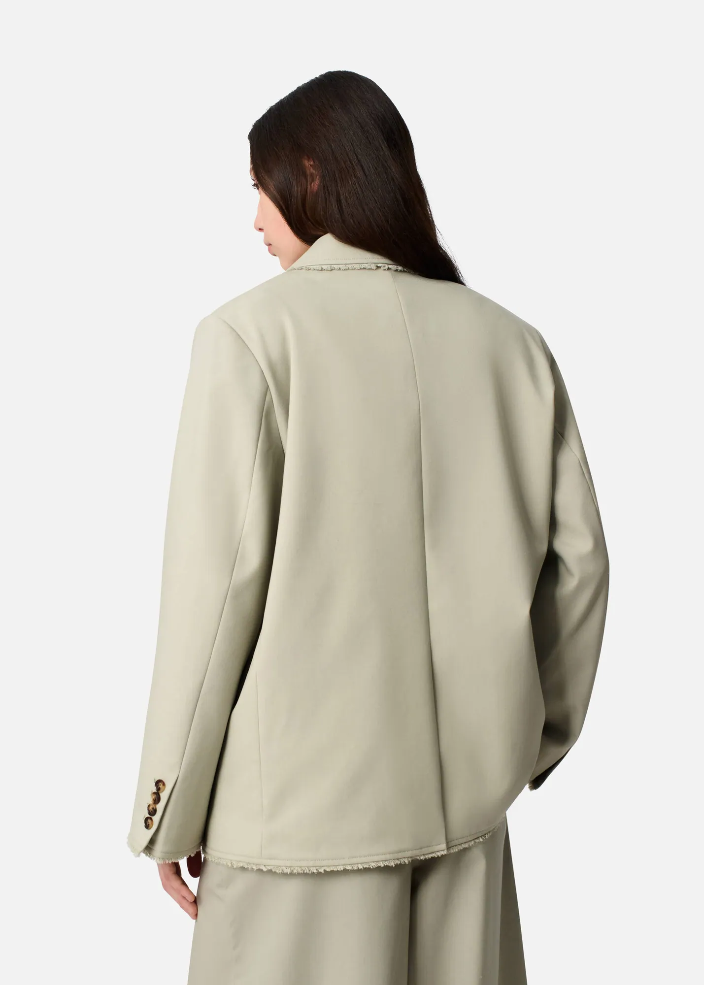 Thea Frayed Blazer