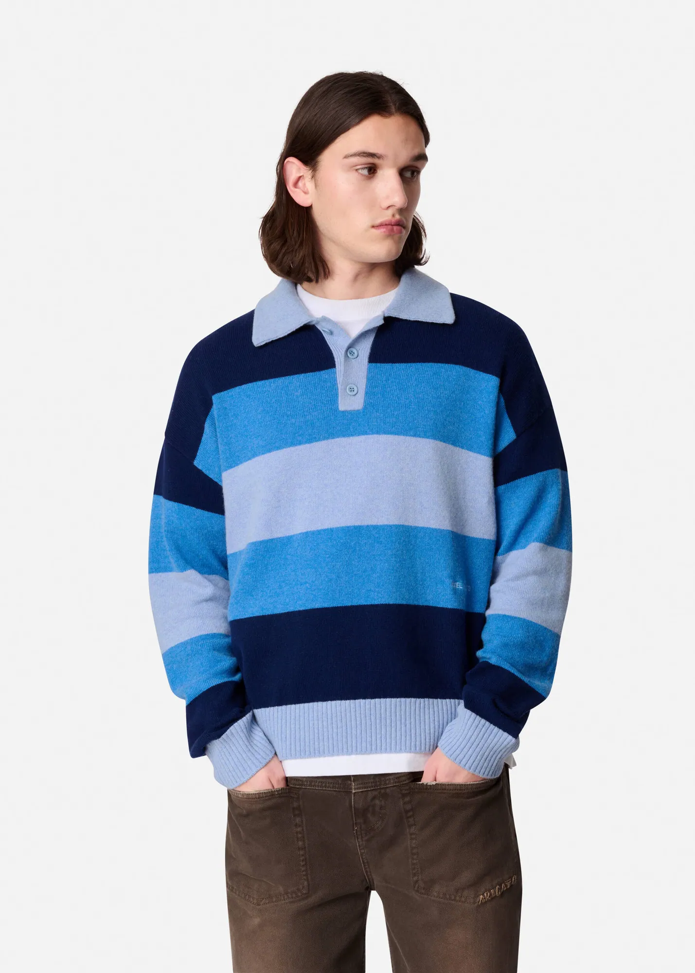 Marine Polo Sweater
