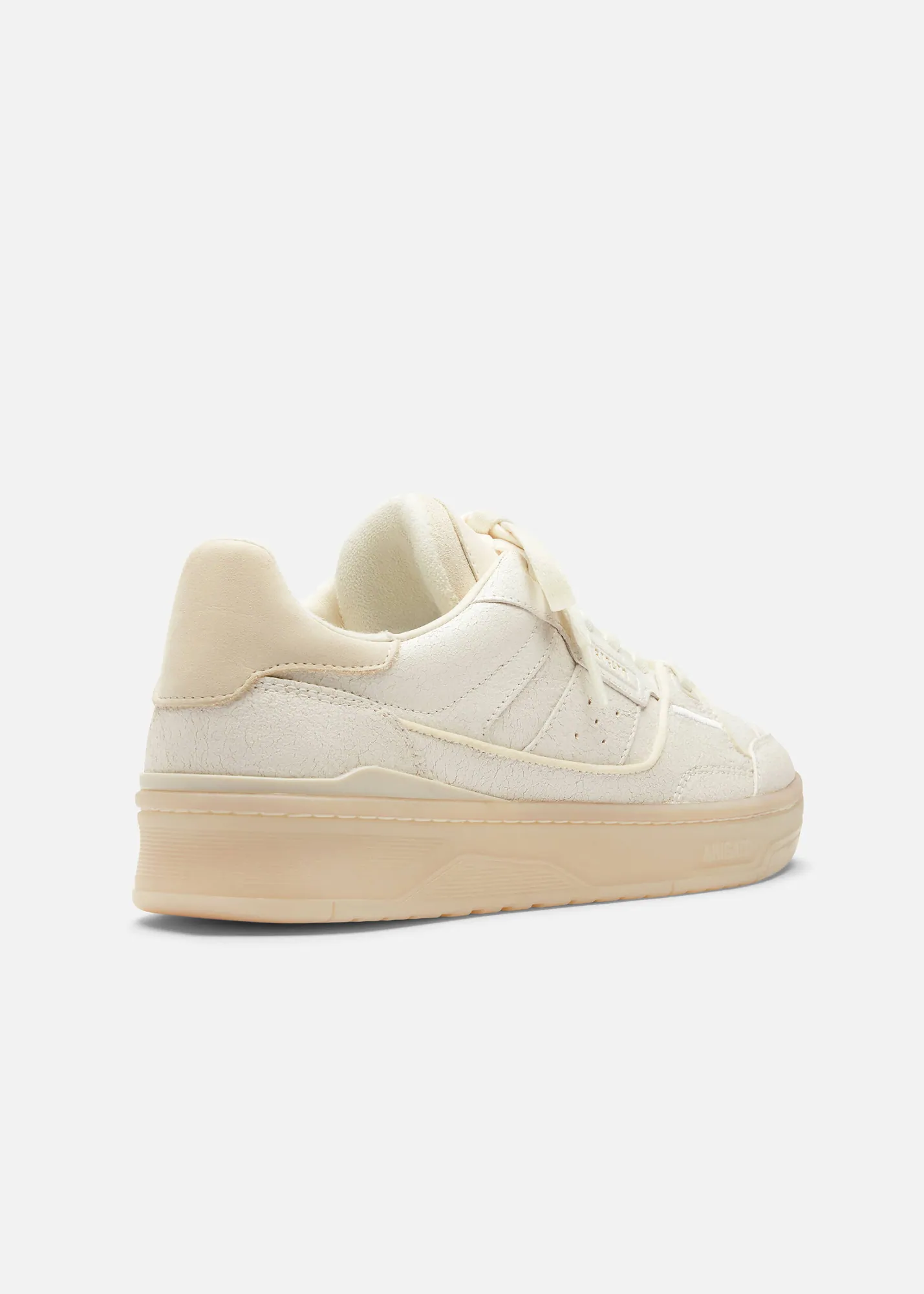 Clay Crackled Sneaker